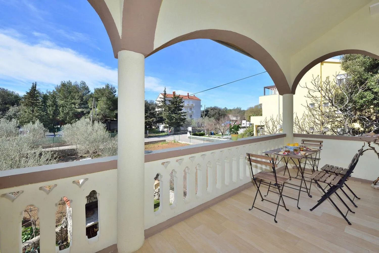 Balcony/Terrace in Apartments Yvonne