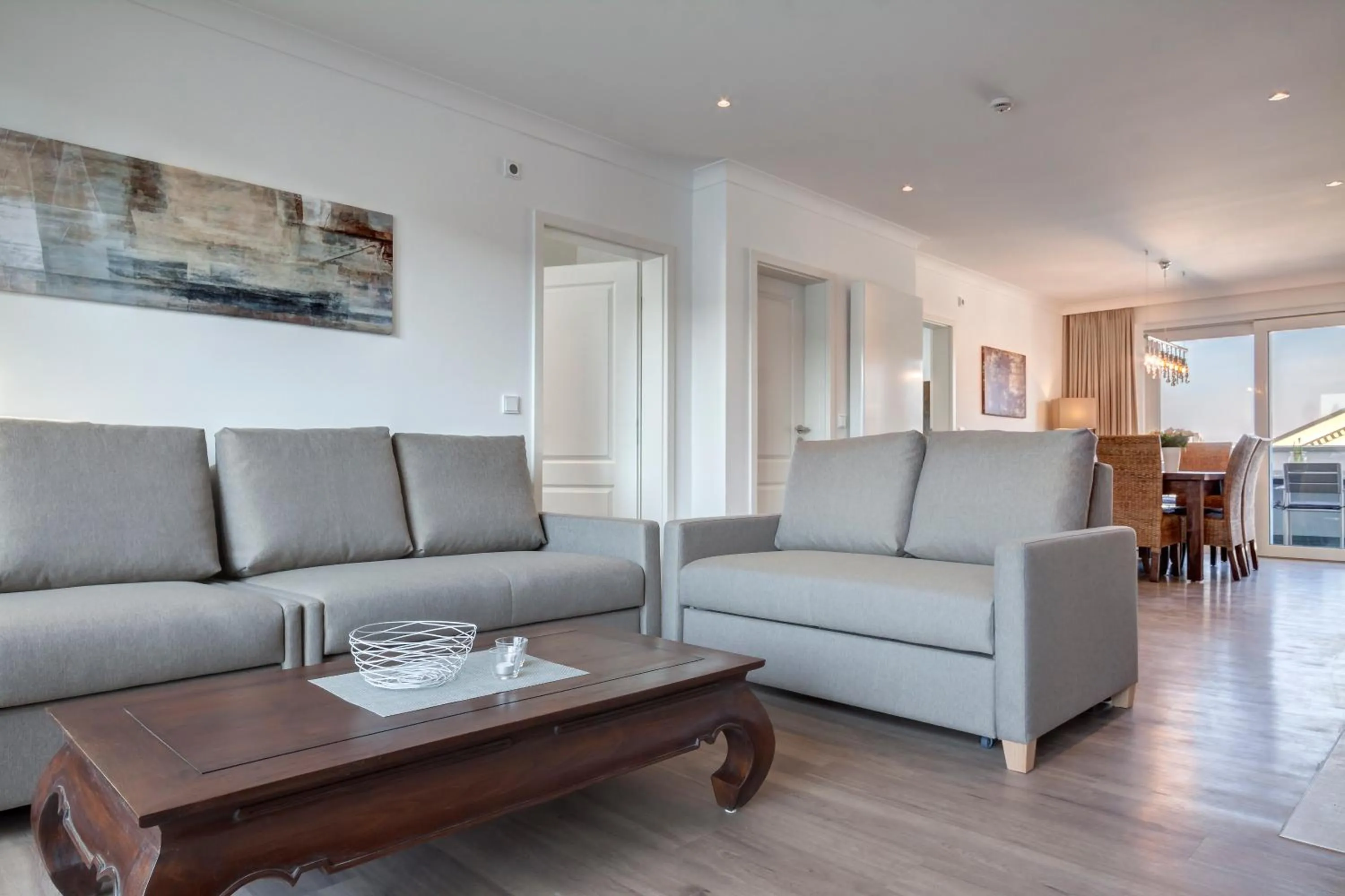 Seating area in Aparthotel Villa Lea