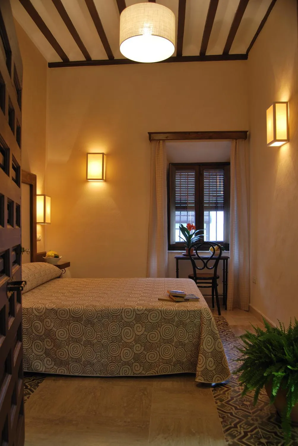 Bed in Hotel Rural Casa Grande Almagro