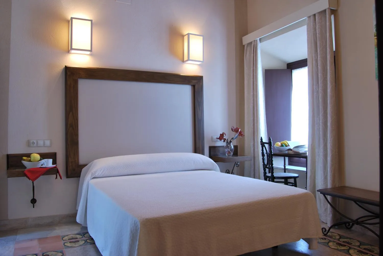 Bed in Hotel Rural Casa Grande Almagro