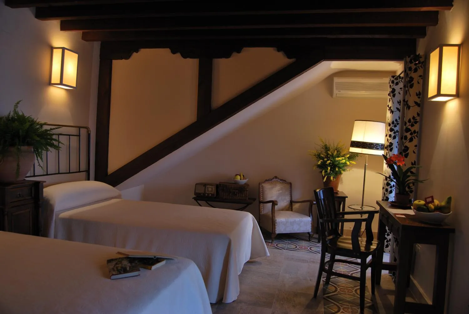 Bed in Hotel Rural Casa Grande Almagro