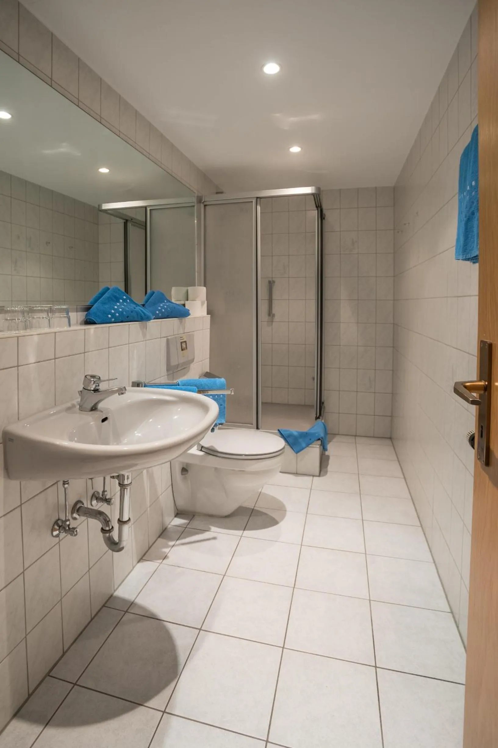 Shower in Hotel Willinger Mitte