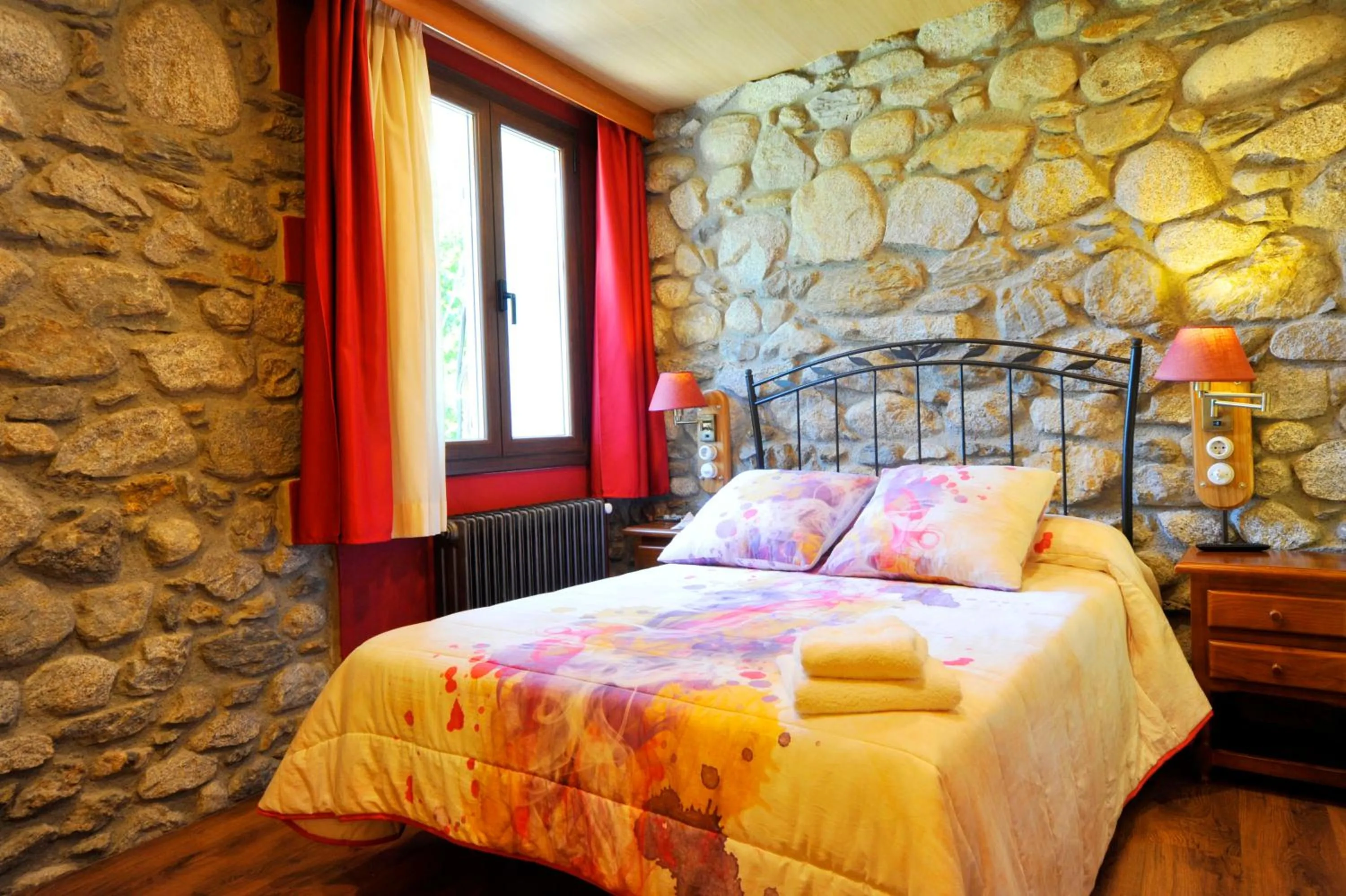 Photo of the whole room, Bed in Hostal Vall D'Aneu by Arcas & Sambola