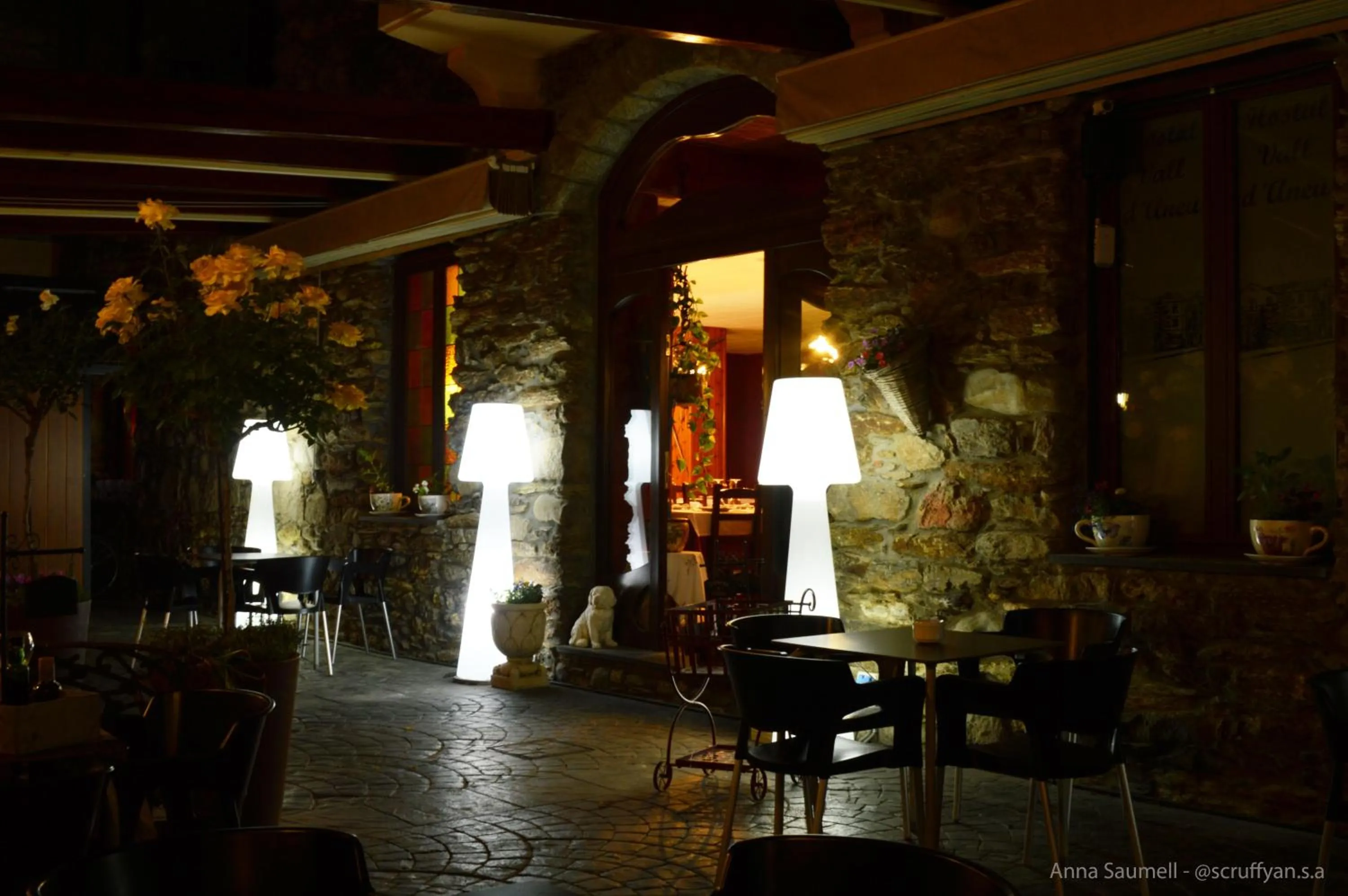 Balcony/Terrace in Hostal Vall D'Aneu by Arcas & Sambola