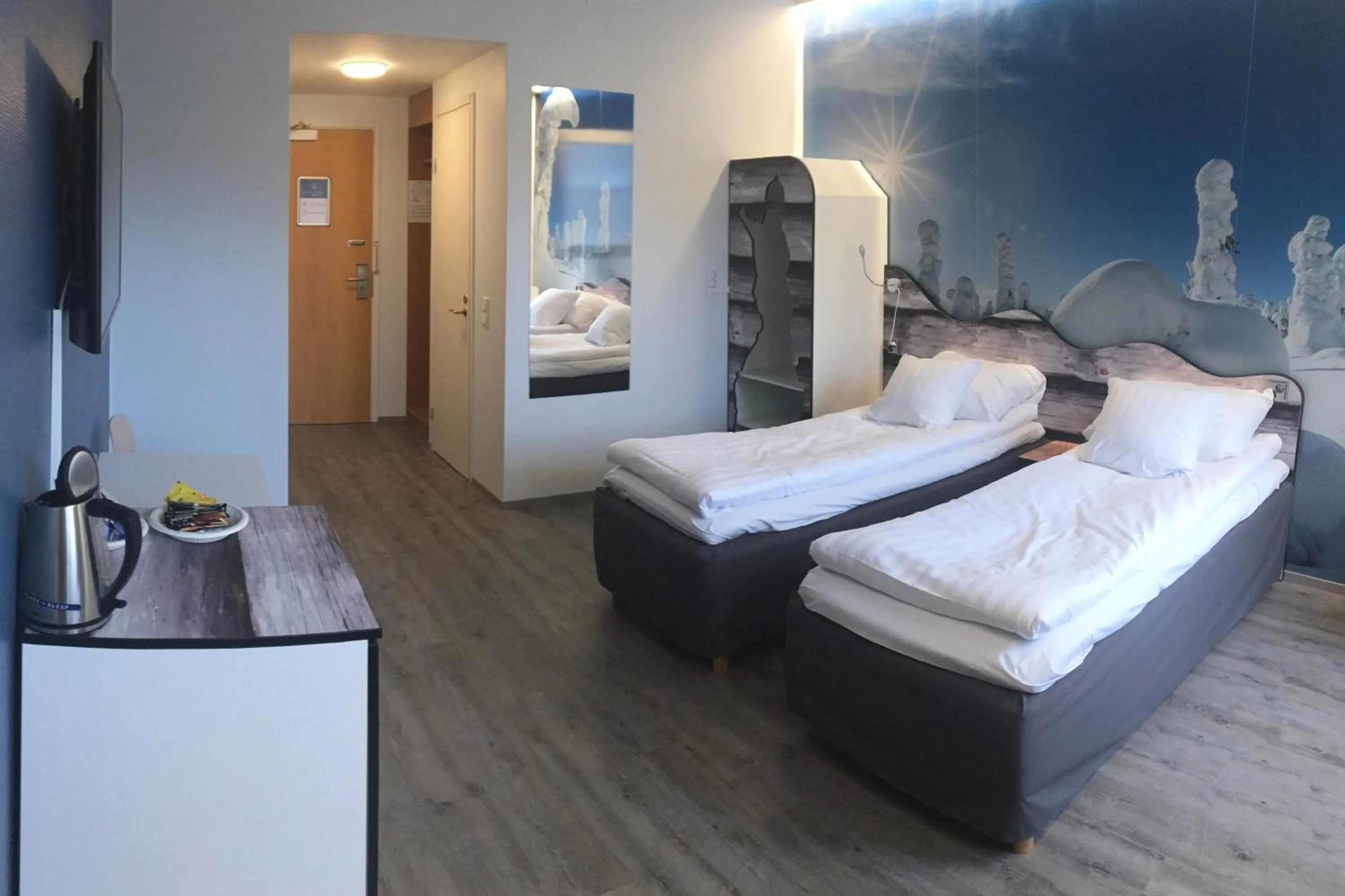 Bed in Hotelli Uninen Loviisa