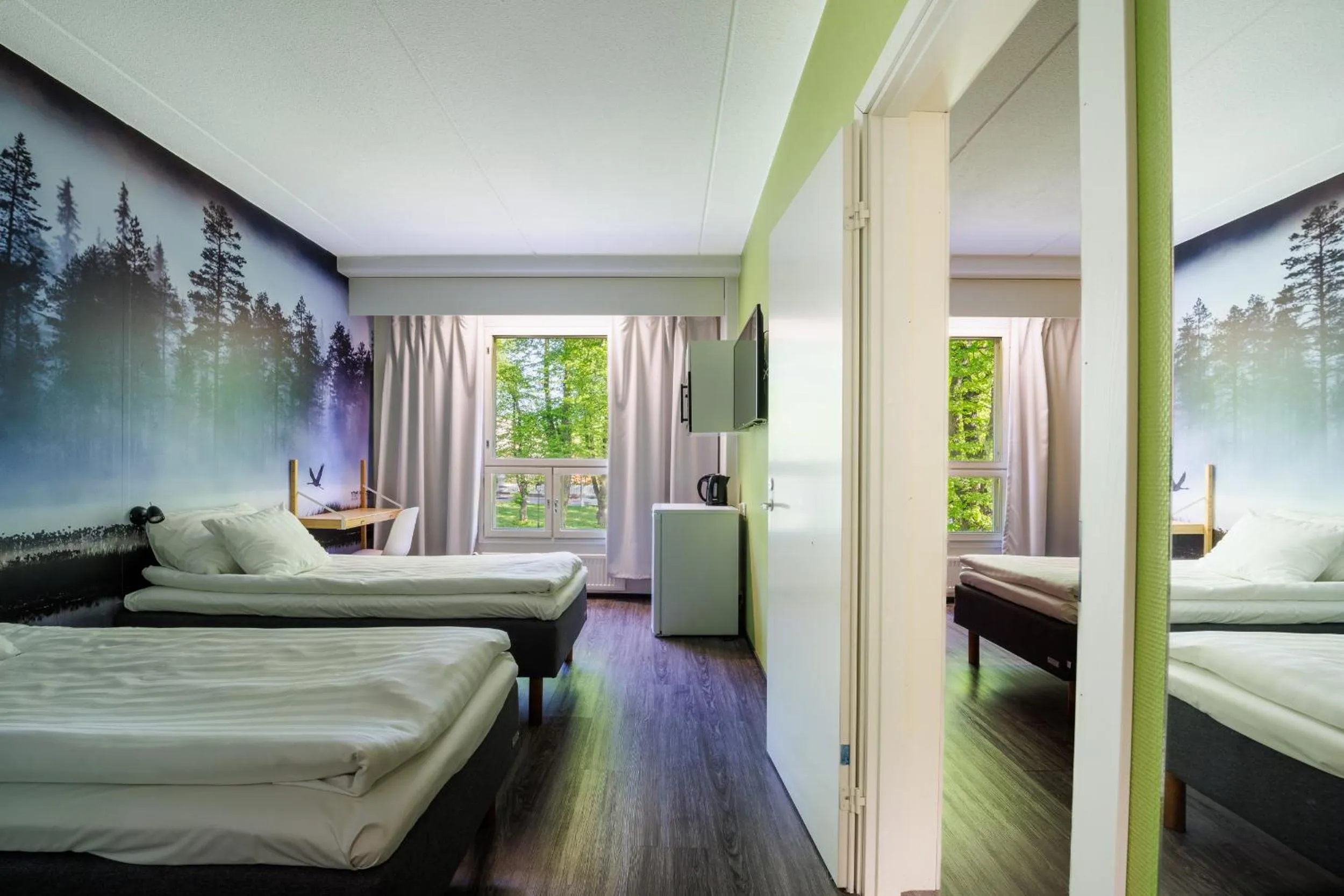 Bed in Hotelli Uninen Loviisa