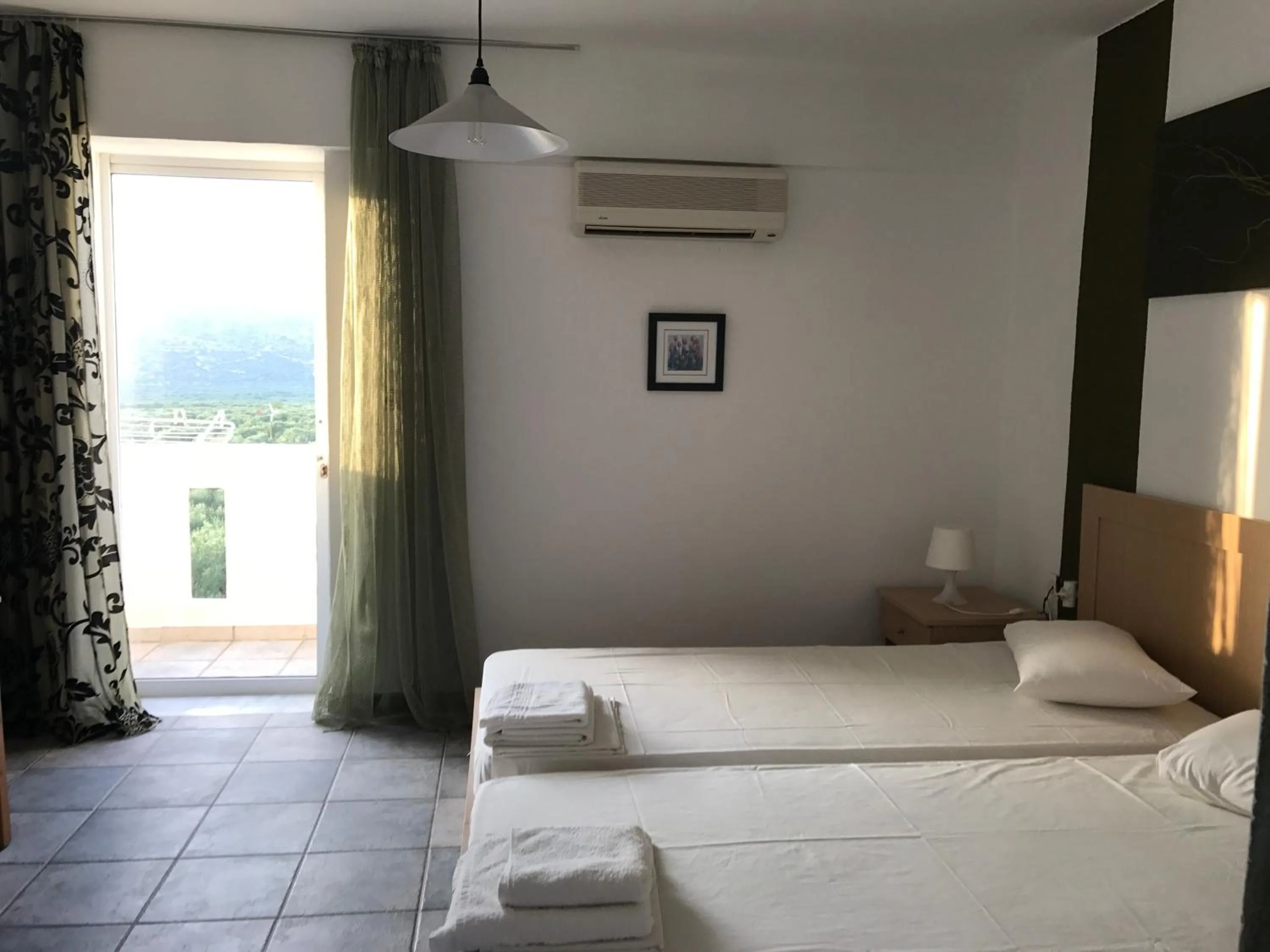 Garden view in Tholos Rooms