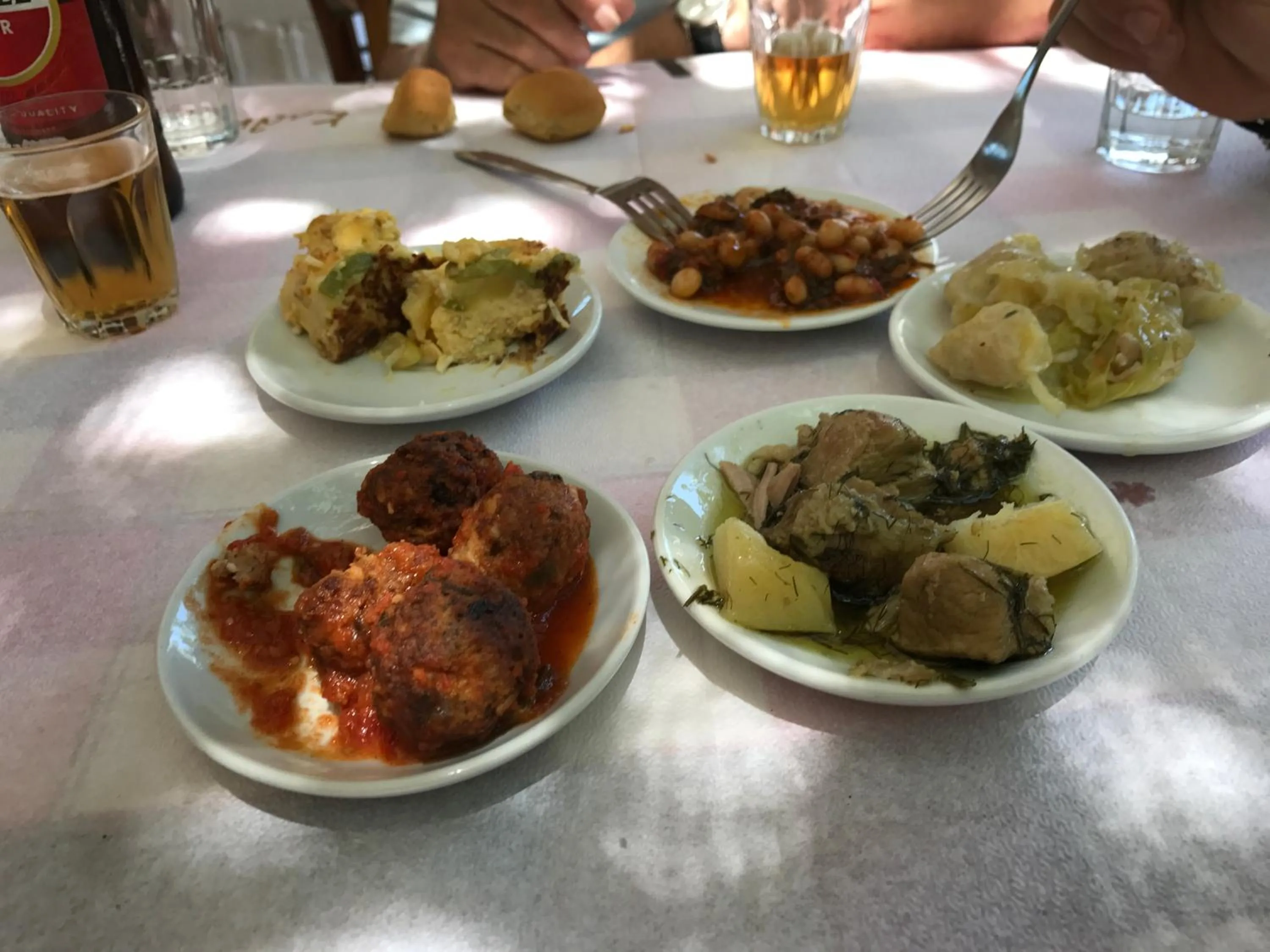 Lunch in Tholos Rooms