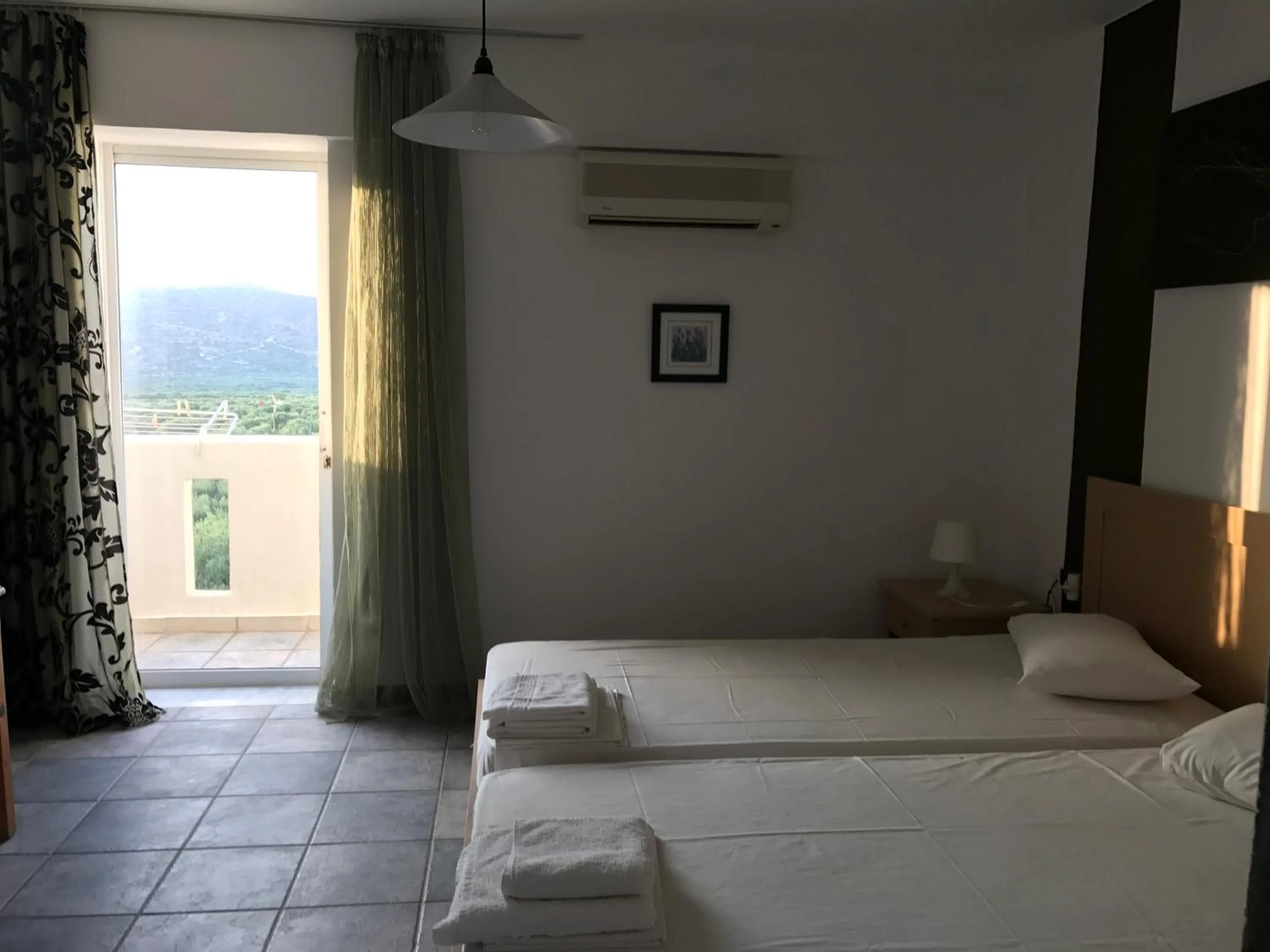 Garden view in Tholos Rooms