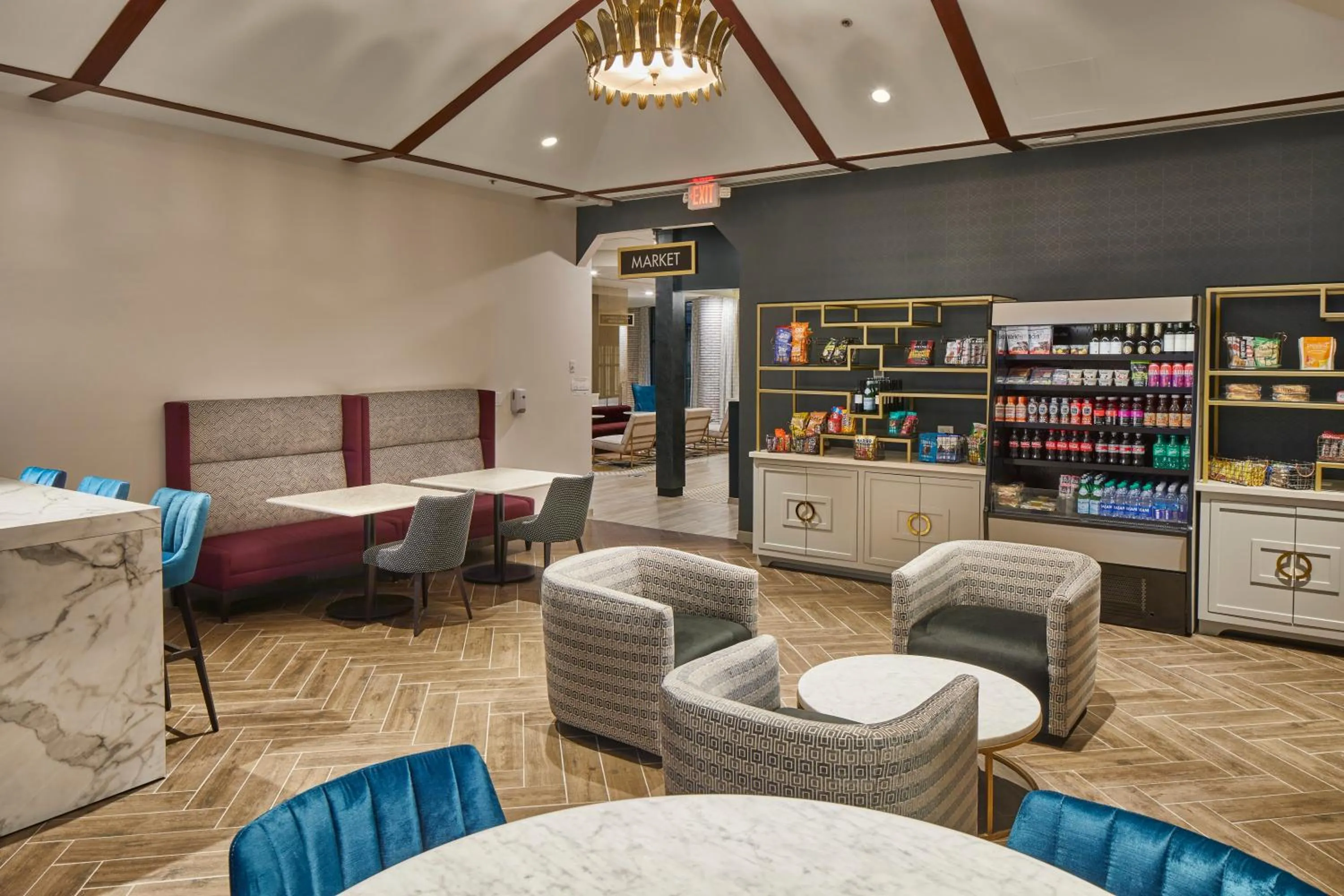 Decorative detail in Hotel Indigo Cleveland Downtown by IHG