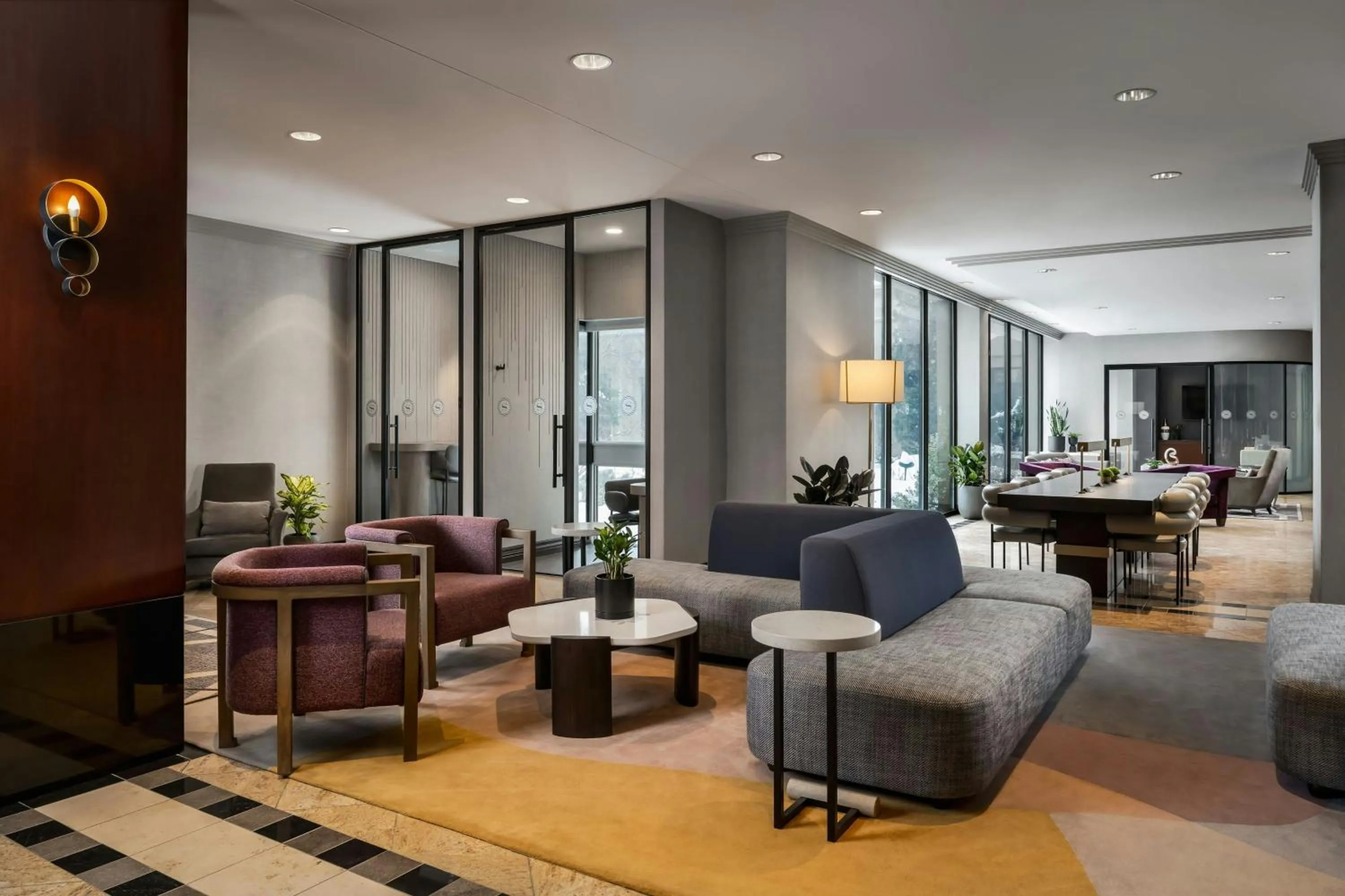 Lobby or reception in Sheraton Toronto Airport Hotel & Conference Centre