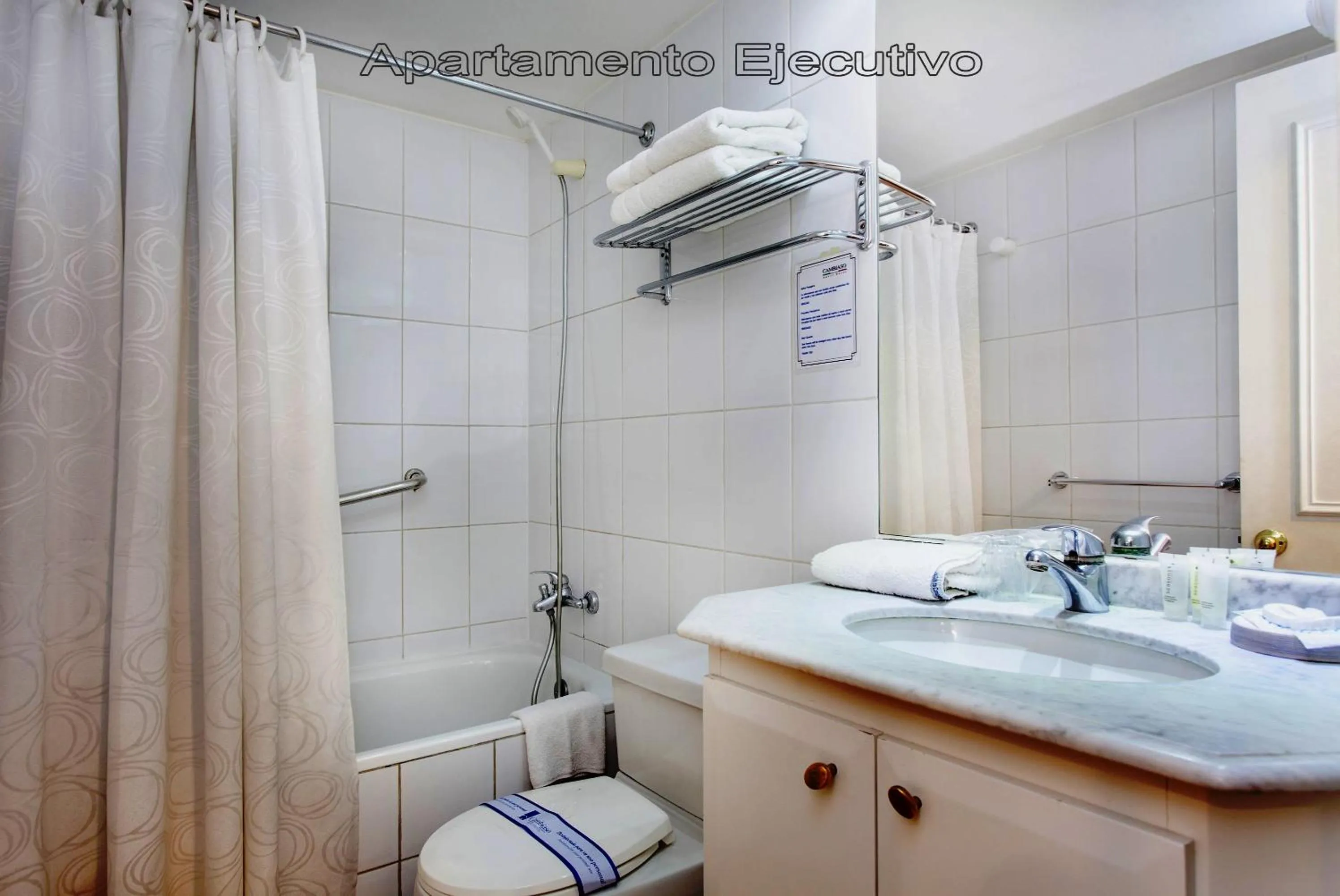 Bathroom in Apart Hotel Cambiaso