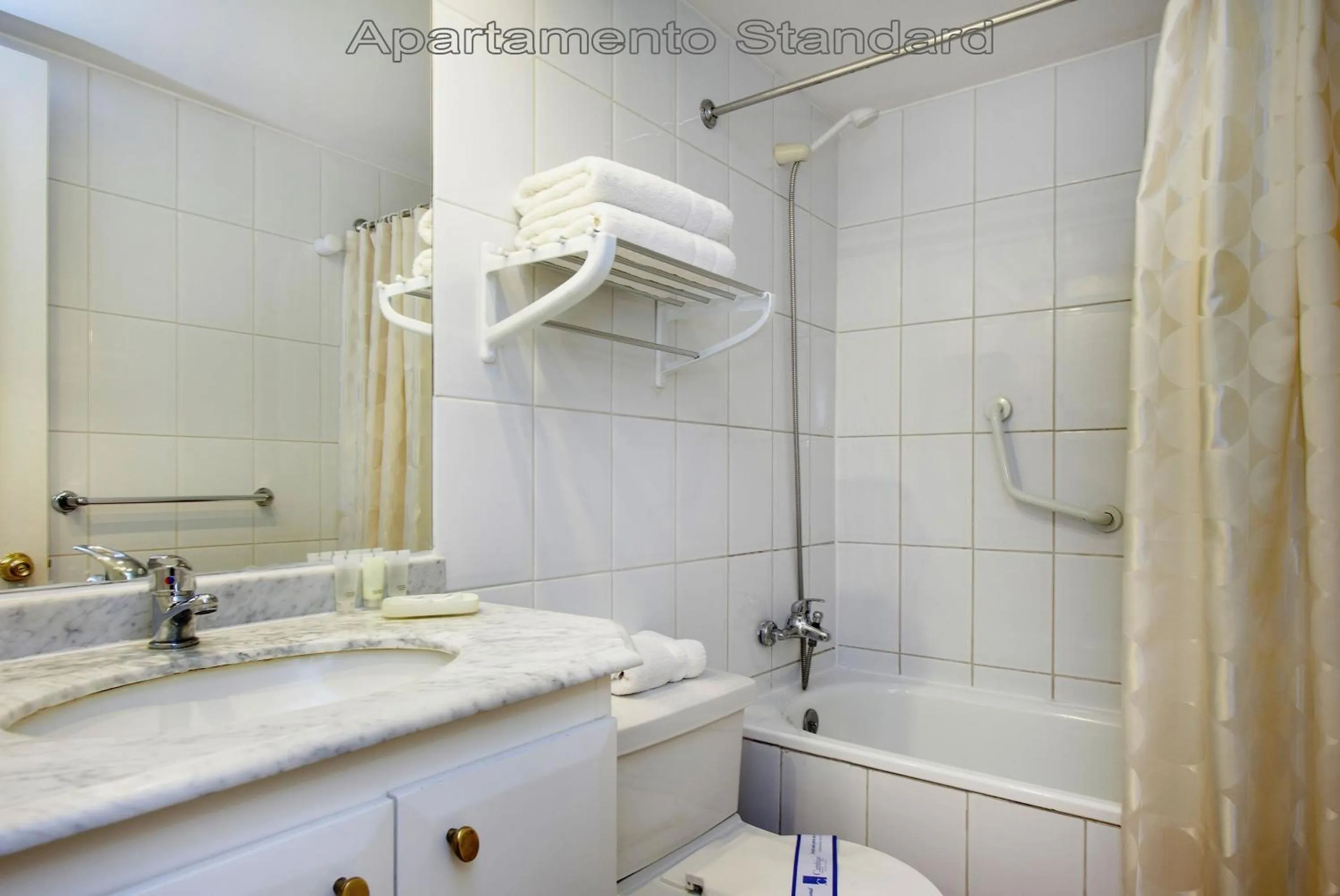 Bathroom in Apart Hotel Cambiaso