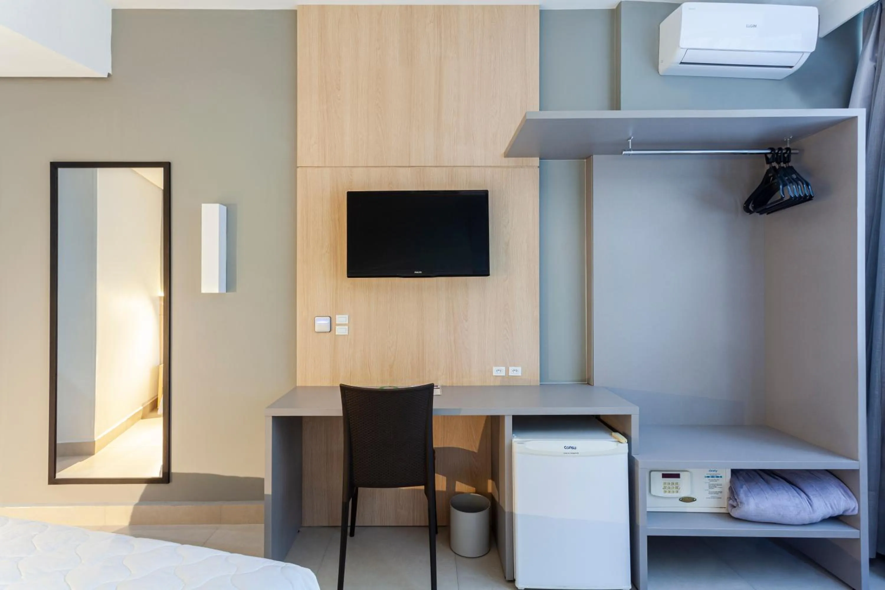 TV and multimedia, Bed in Marambaia Hotel e Convenções