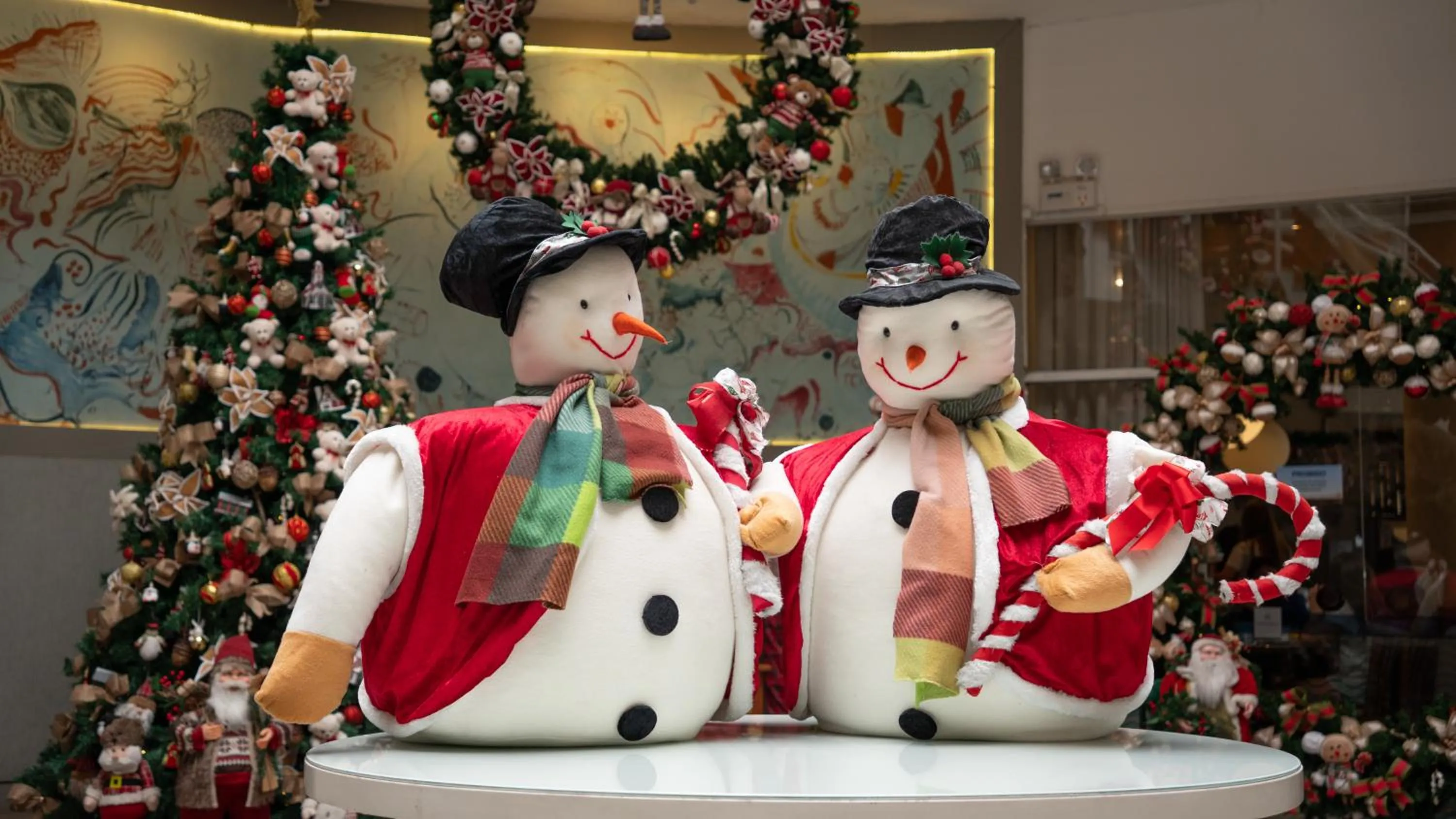 Lobby or reception in Marambaia Hotel e Convenções