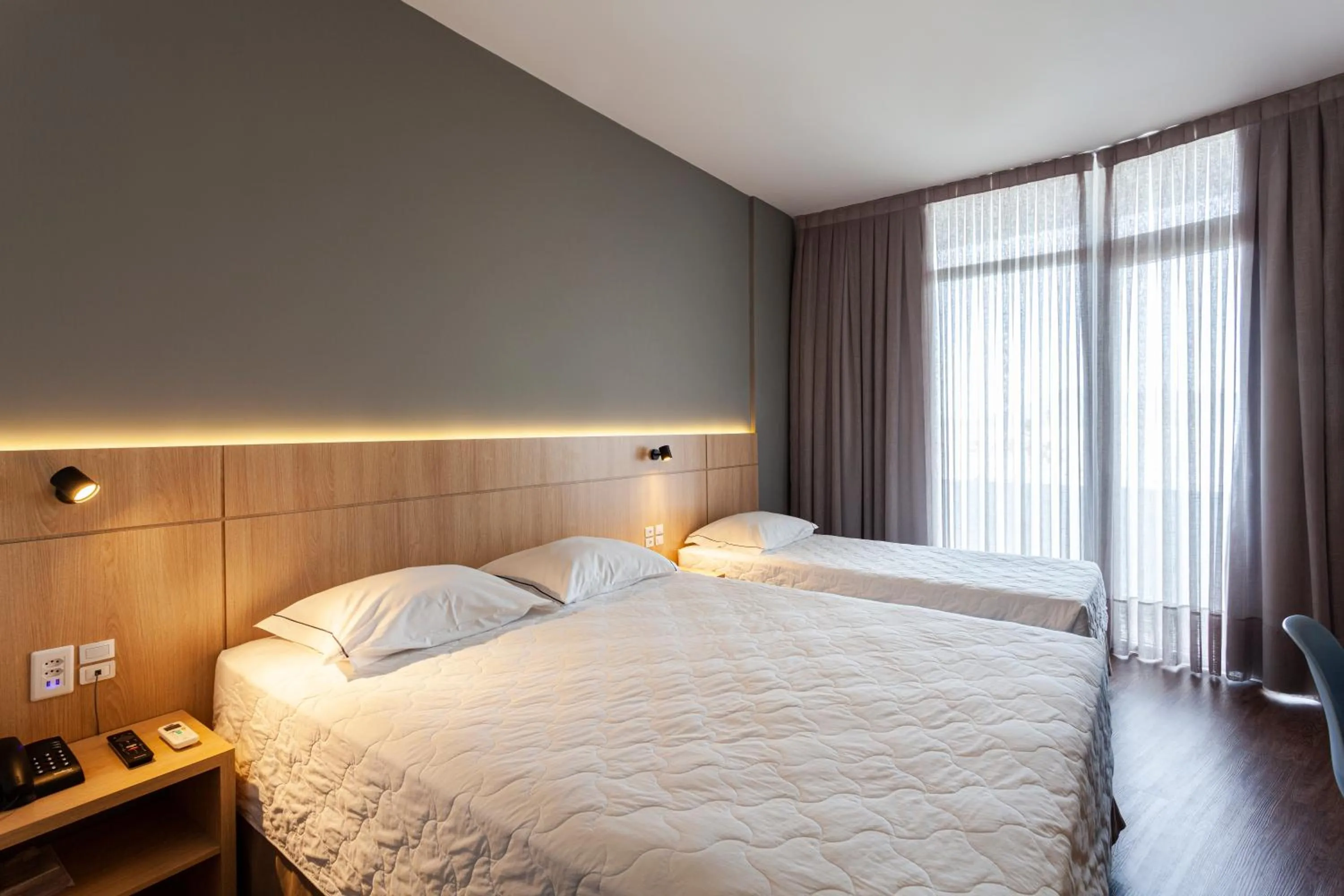 Bed in Marambaia Hotel e Convenções