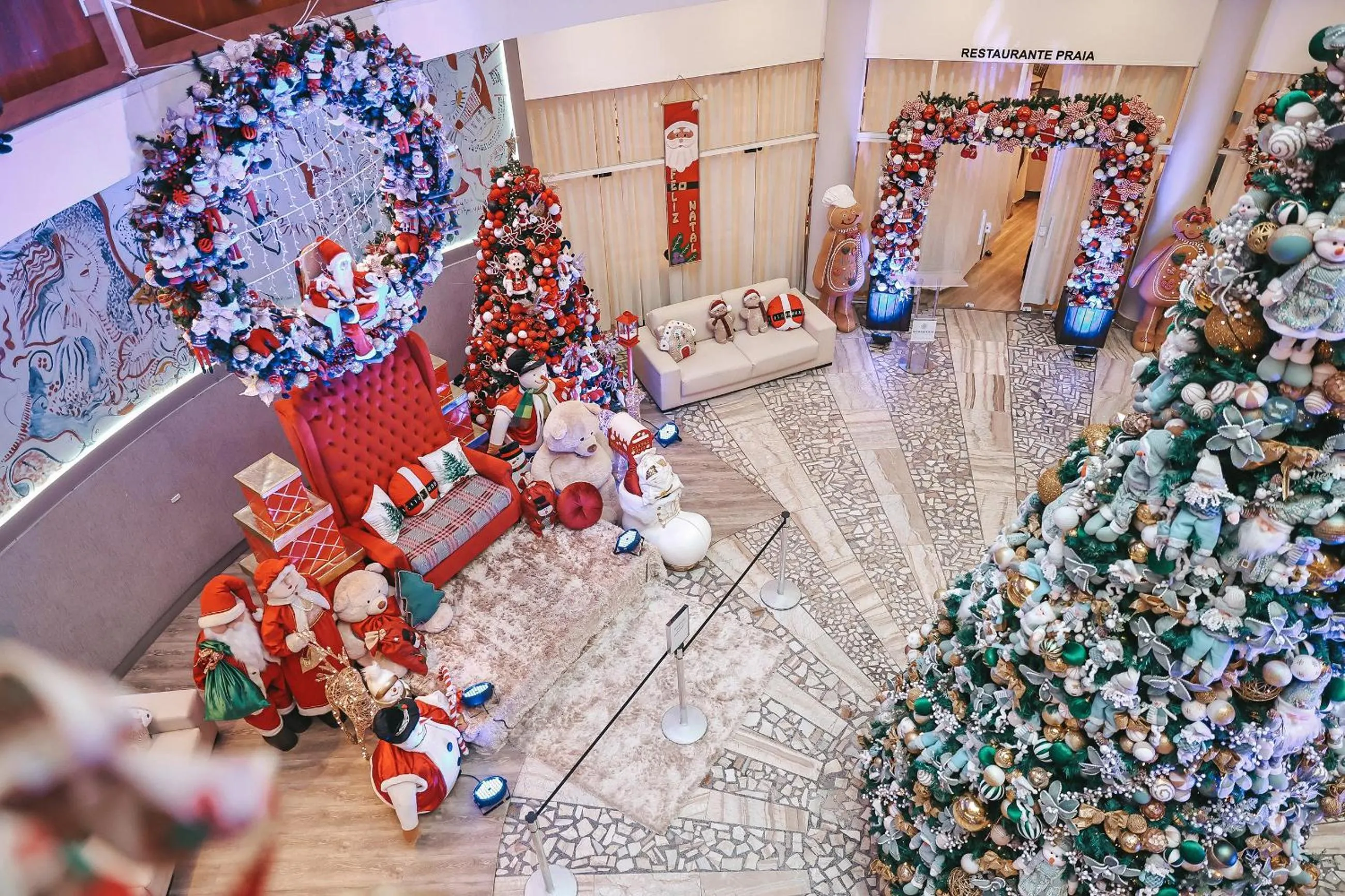 Decorative detail in Marambaia Hotel e Convenções