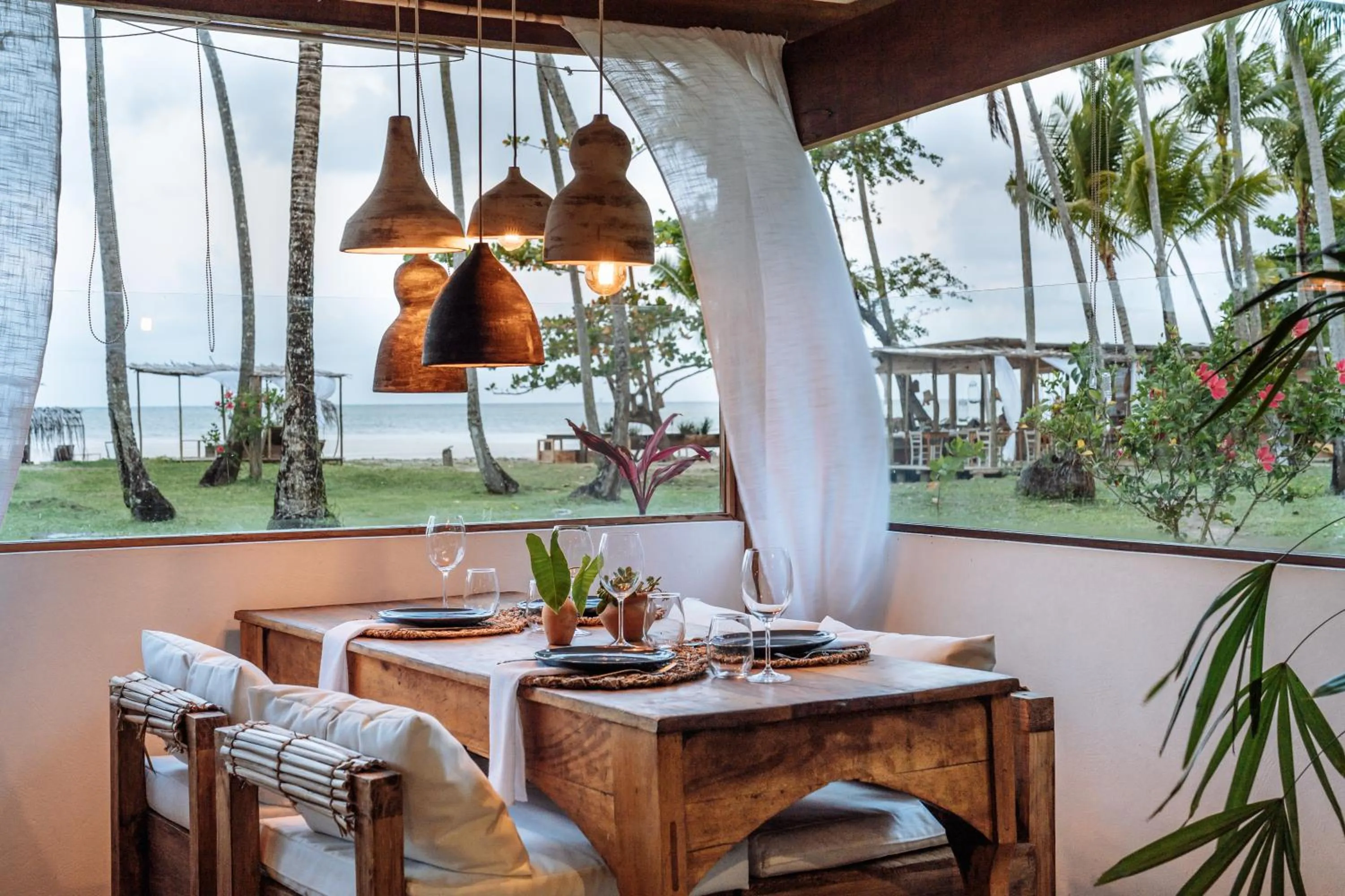 Restaurant/places to eat in Vila Dos Orixás Boutique Hotel