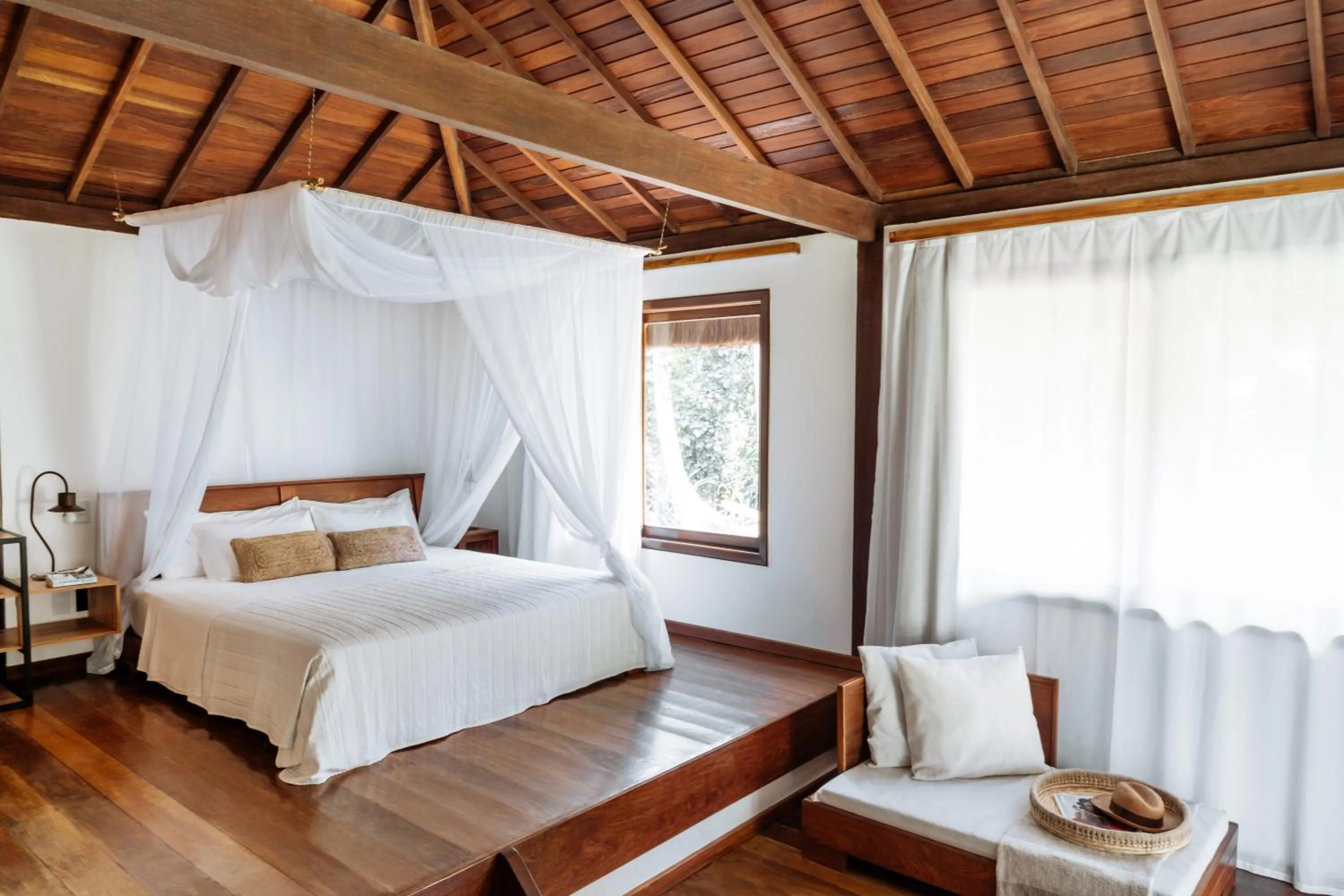 Bed in Vila Dos Orixás Boutique Hotel