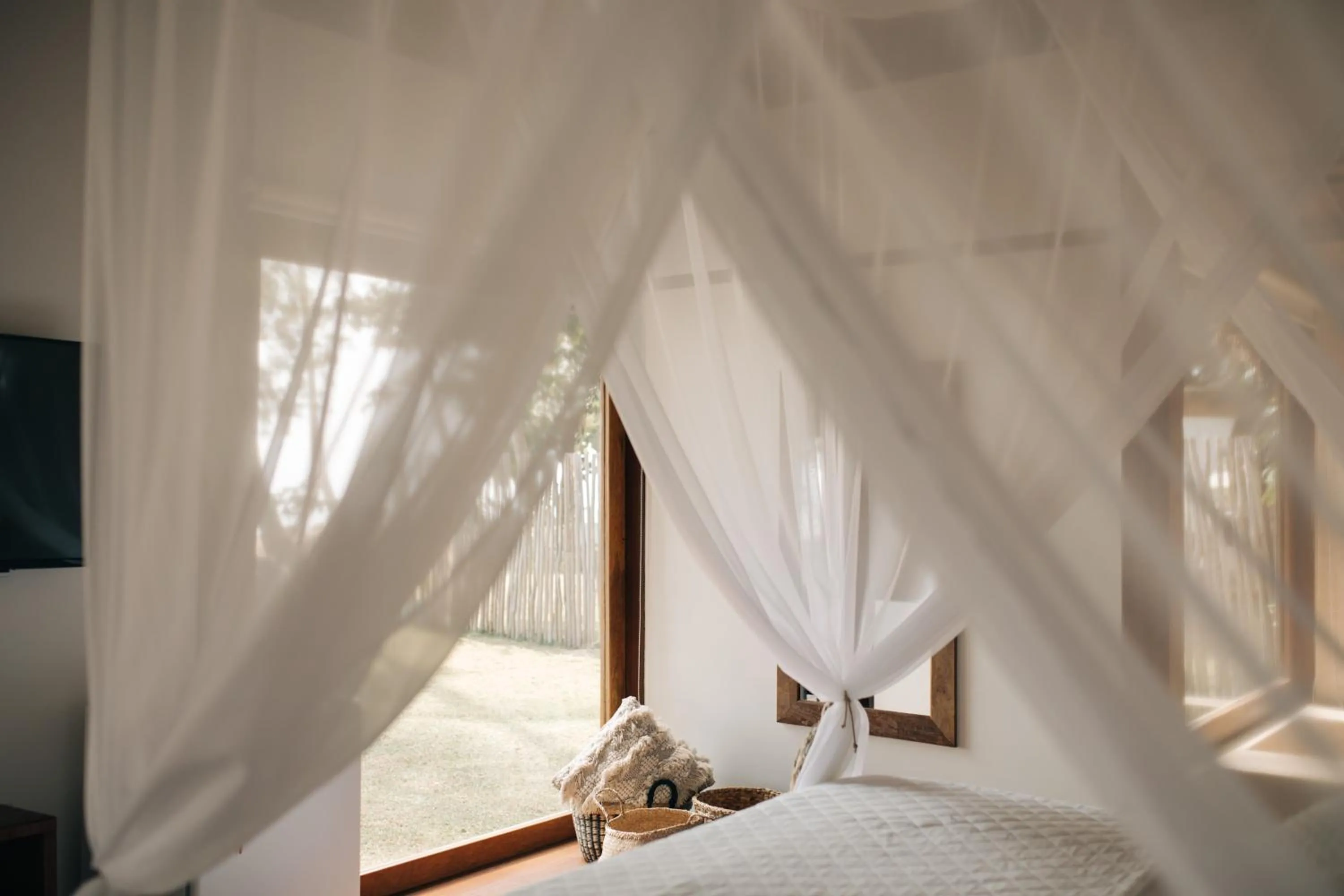 Bed in Vila Dos Orixás Boutique Hotel