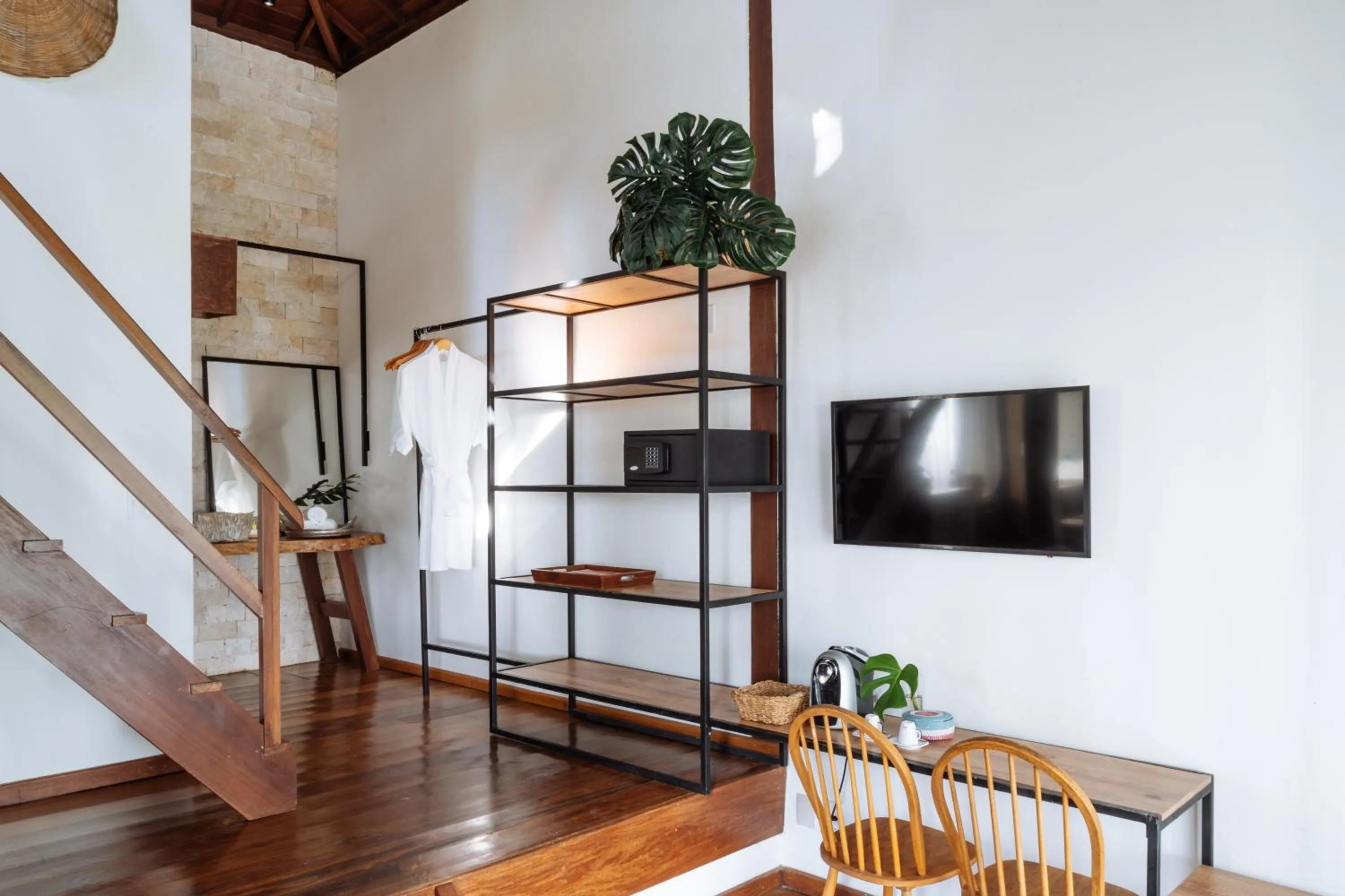 Coffee/tea facilities in Vila Dos Orixás Boutique Hotel