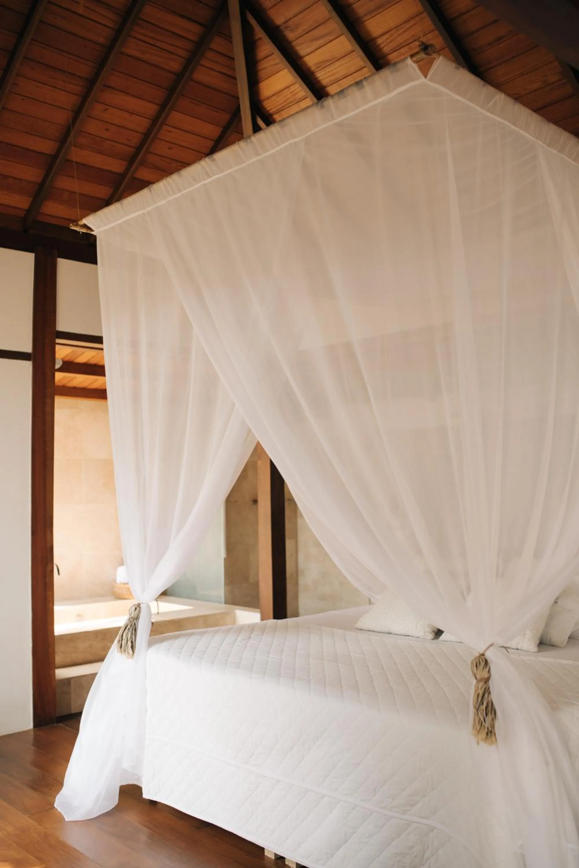 Bed in Vila Dos Orixás Boutique Hotel