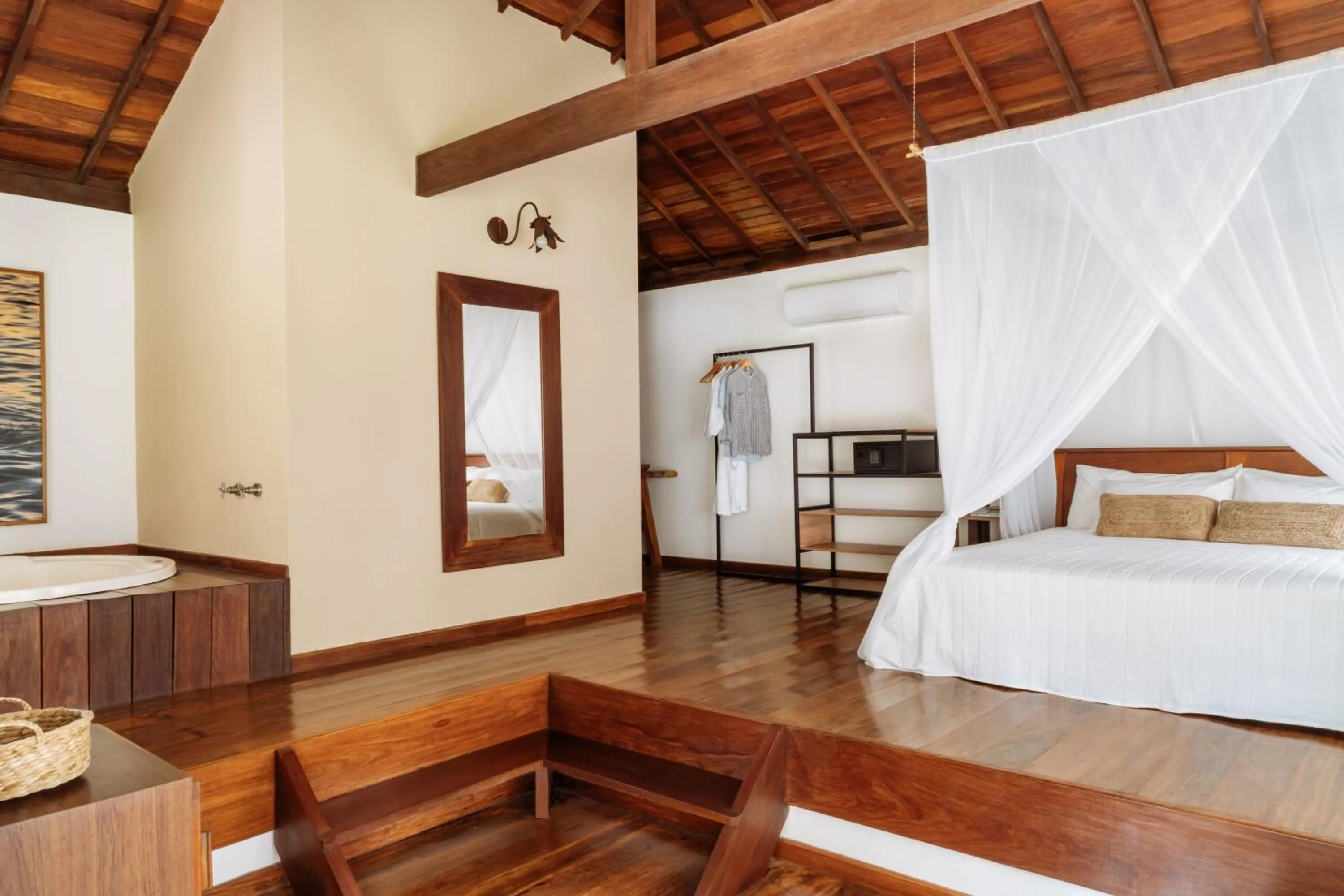 Bed in Vila Dos Orixás Boutique Hotel