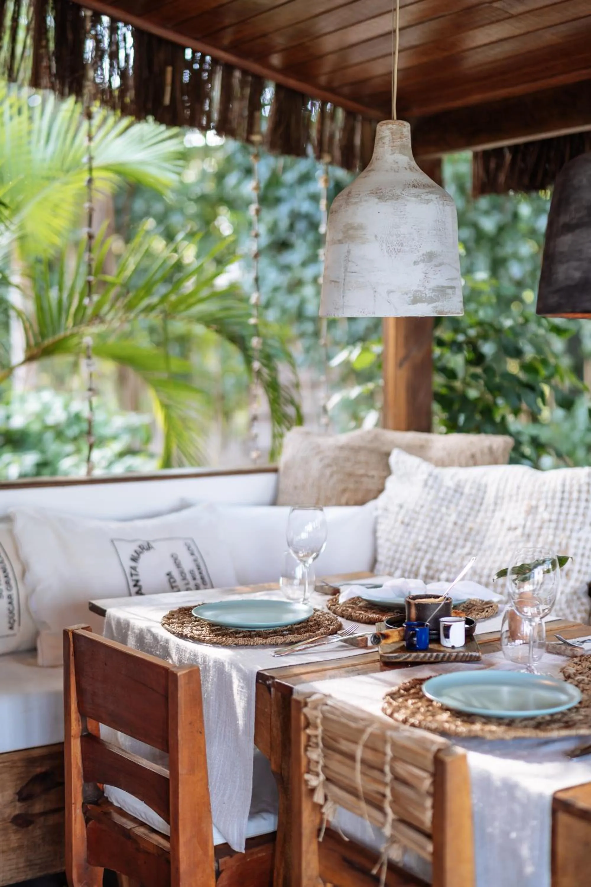 Living room in Vila Dos Orixás Boutique Hotel