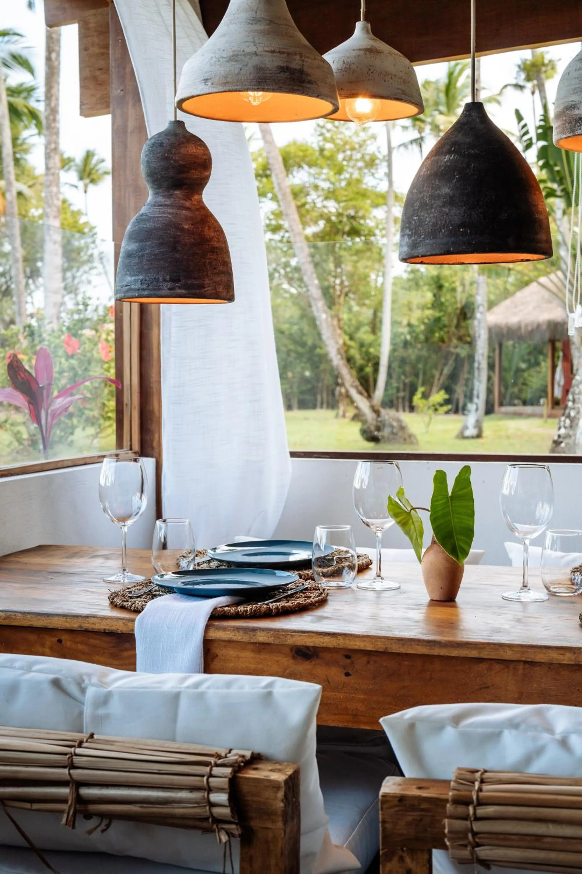 Restaurant/places to eat in Vila Dos Orixás Boutique Hotel