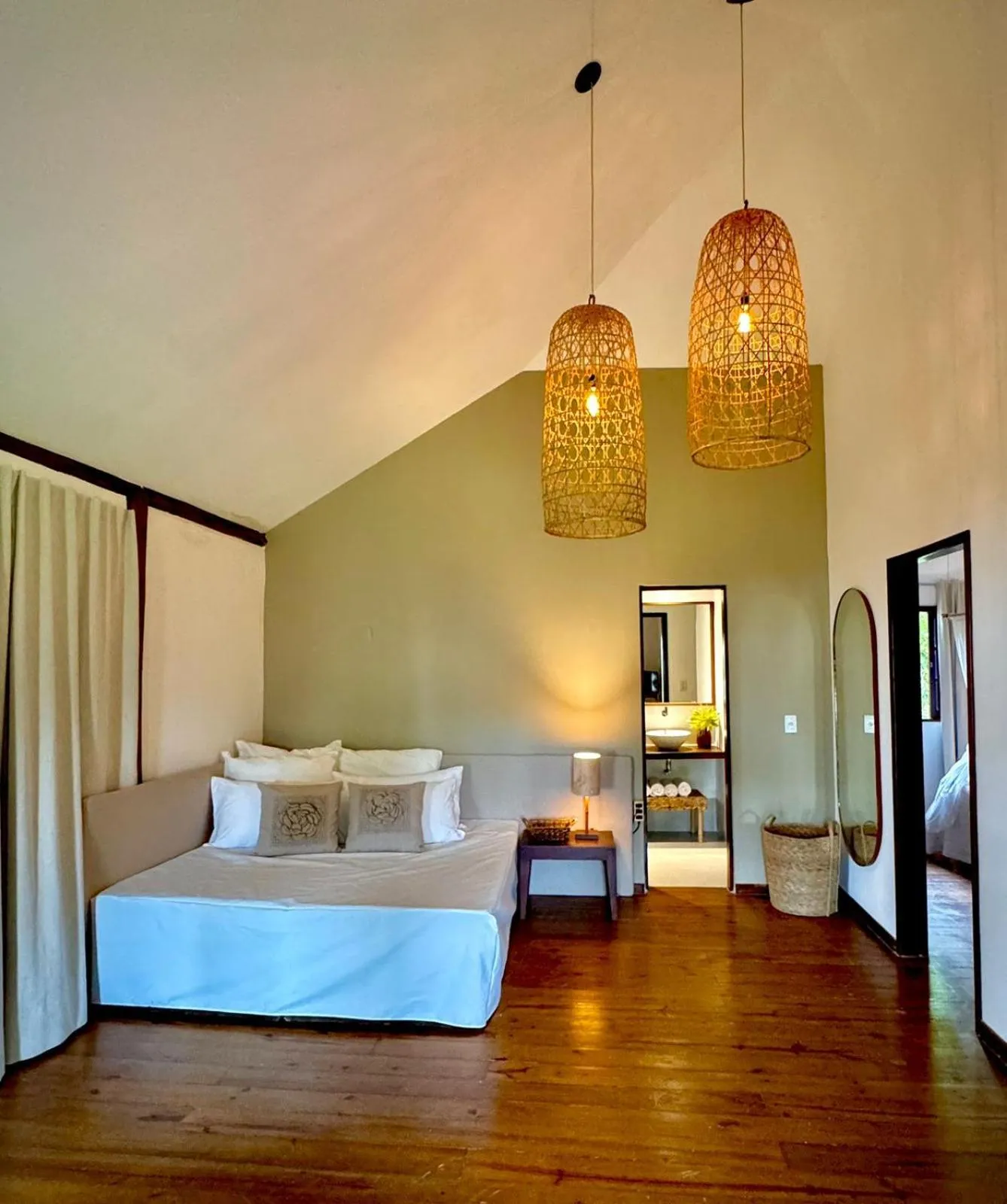 Bed in Vila Dos Orixás Boutique Hotel