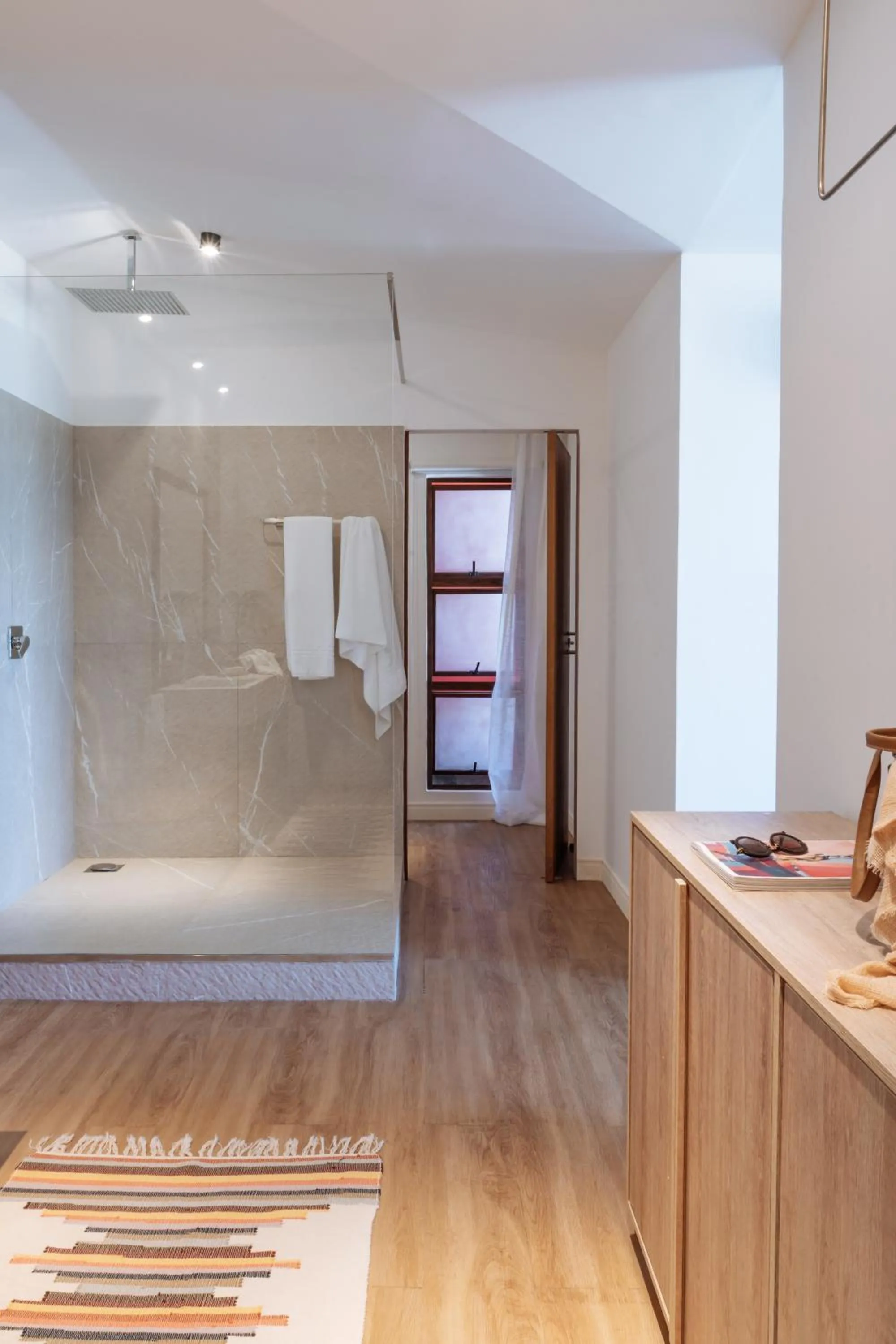 Shower in Vila Dos Orixás Boutique Hotel