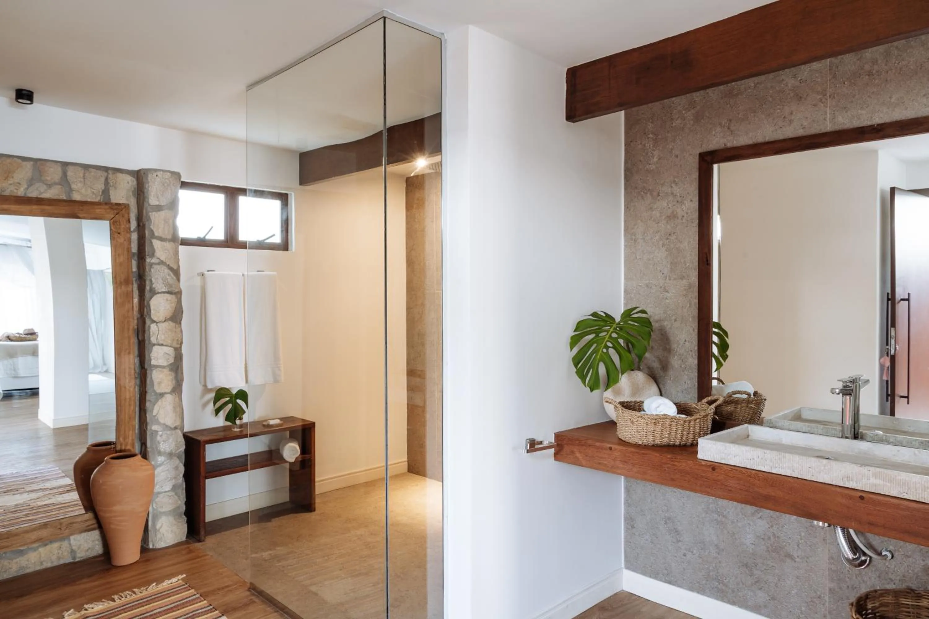 Bathroom in Vila Dos Orixás Boutique Hotel