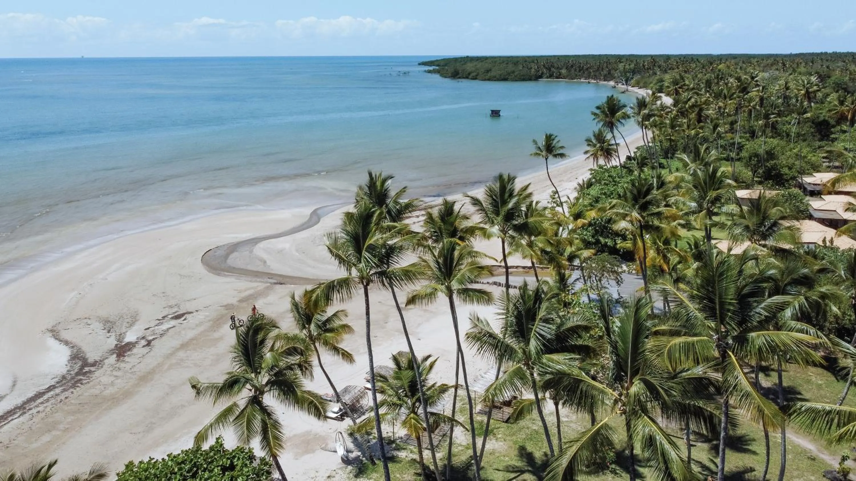 Bird's eye view in Vila Dos Orixás Boutique Hotel