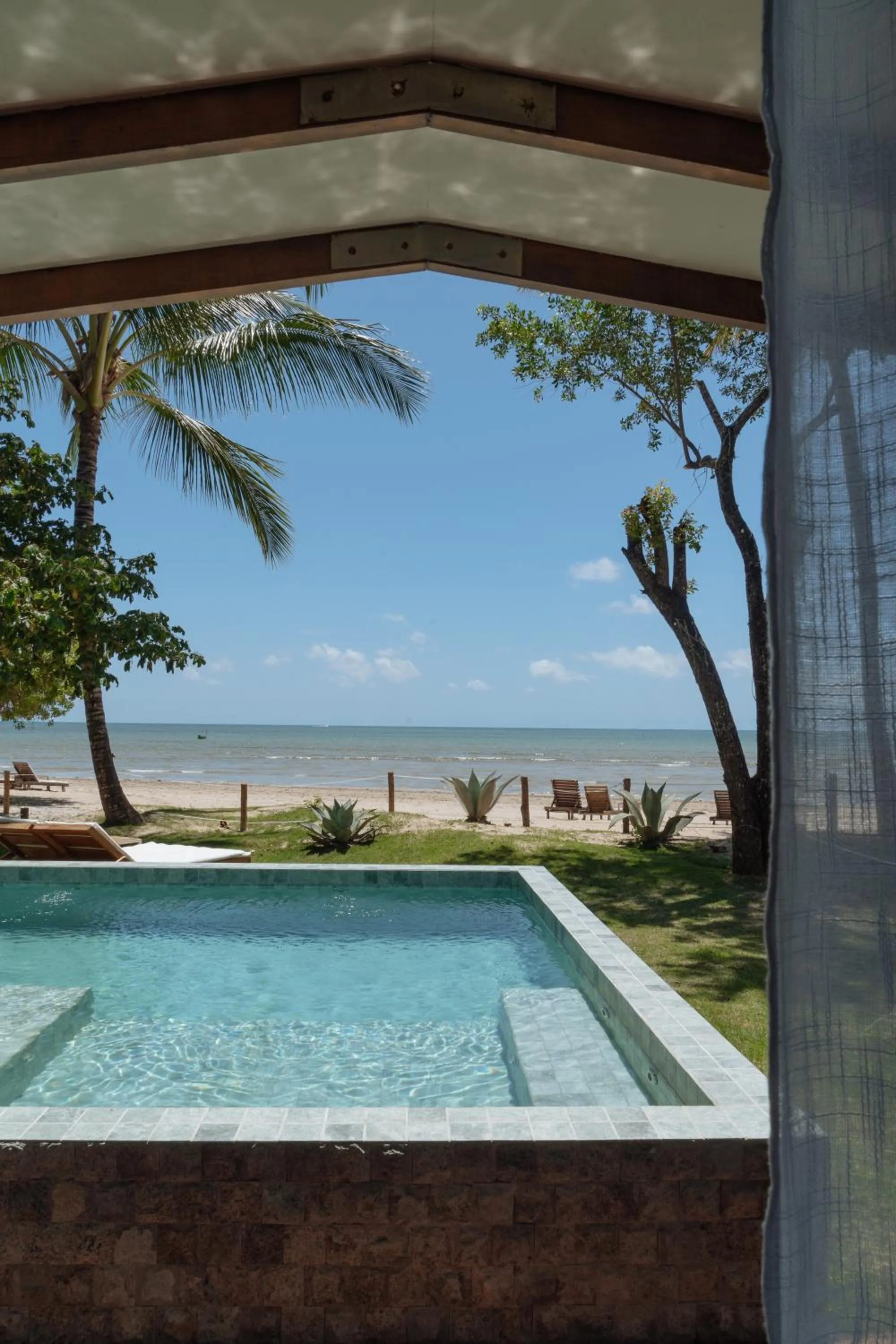 Pool view in Vila Dos Orixás Boutique Hotel