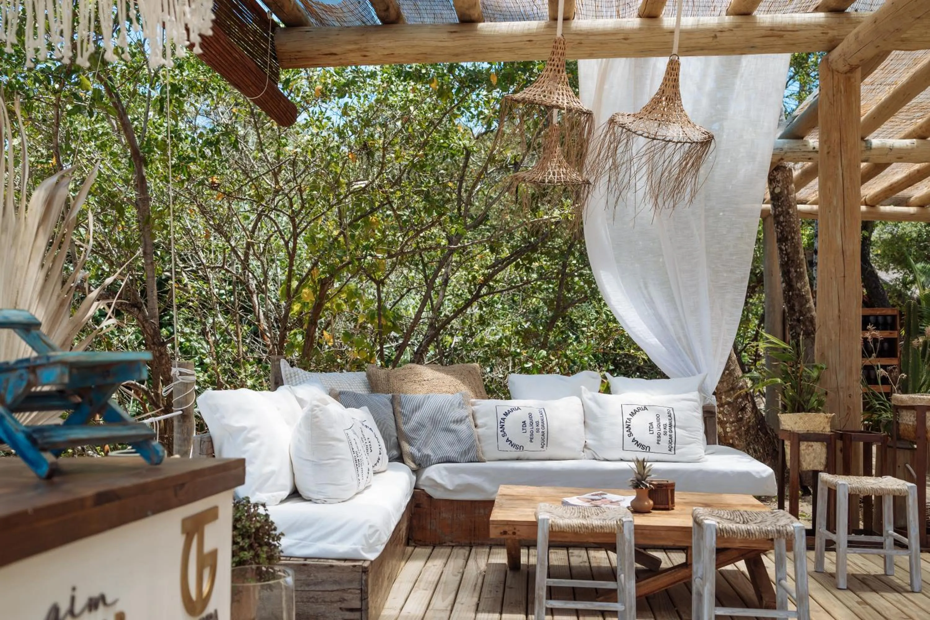 Lounge or bar in Vila Dos Orixás Boutique Hotel