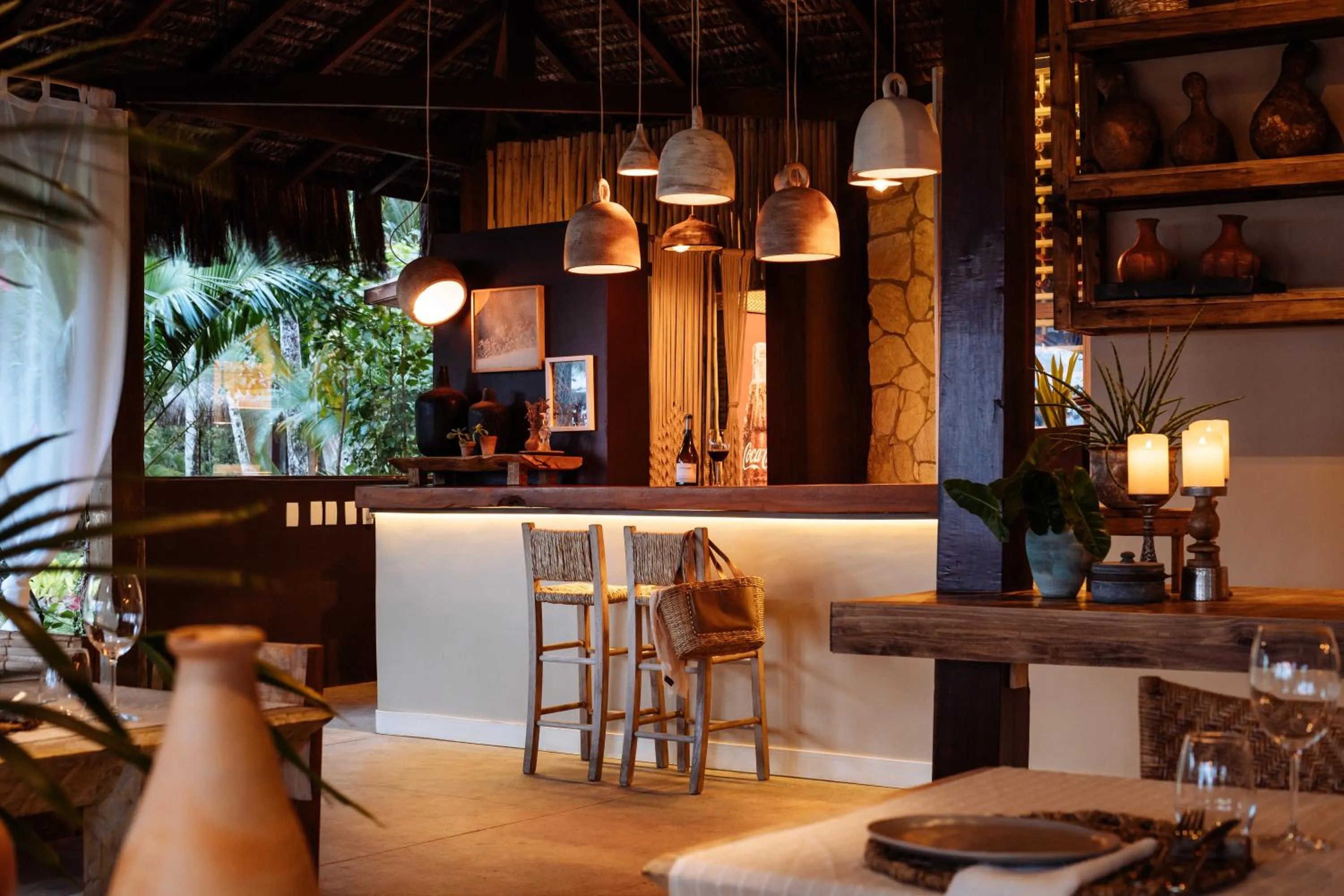Restaurant/places to eat in Vila Dos Orixás Boutique Hotel