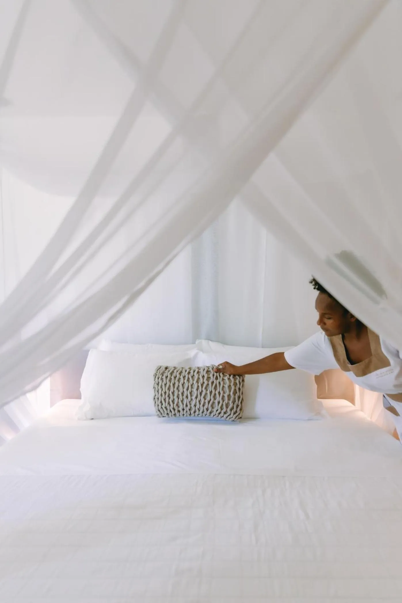 Bed in Vila Dos Orixás Boutique Hotel