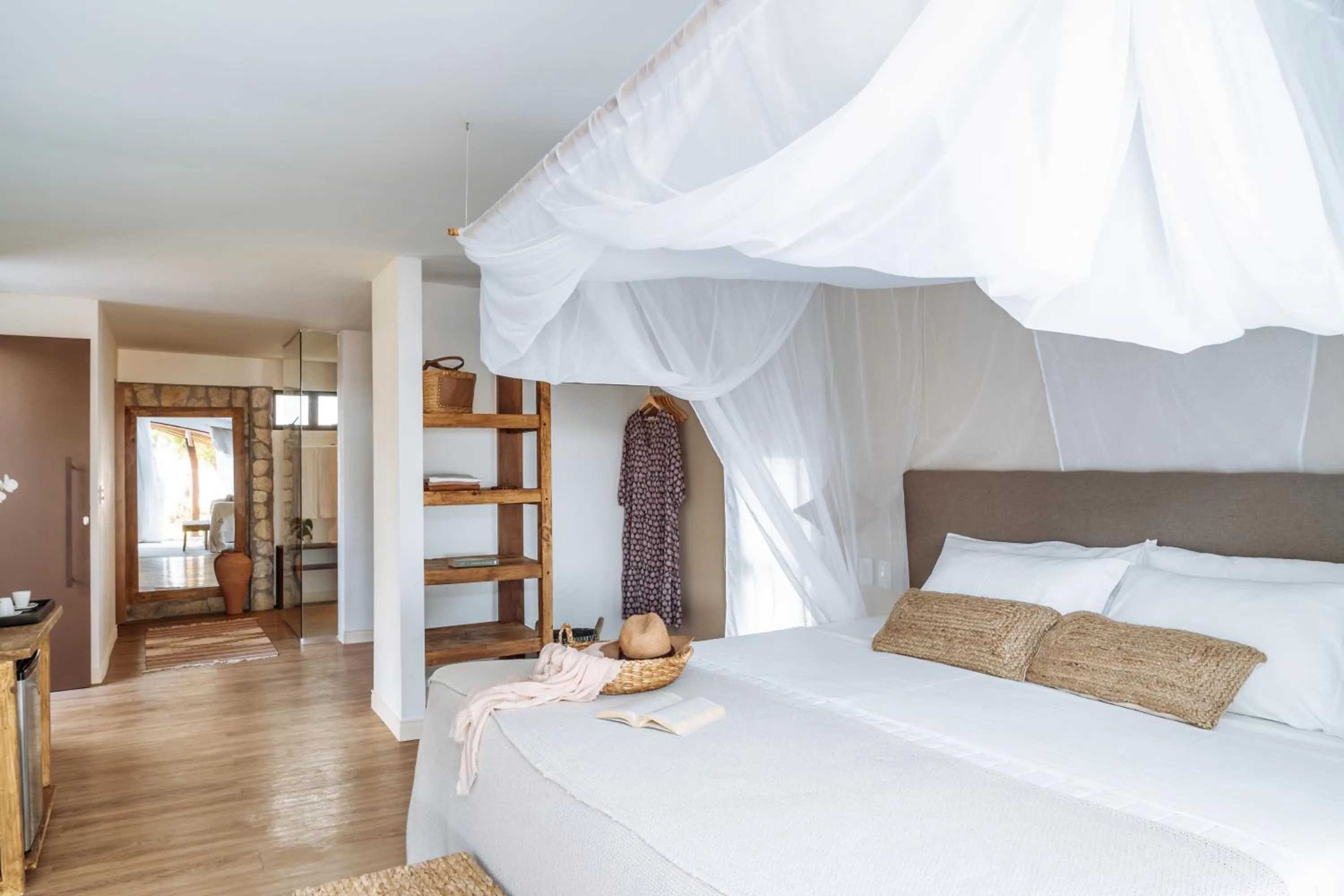 Bed in Vila Dos Orixás Boutique Hotel