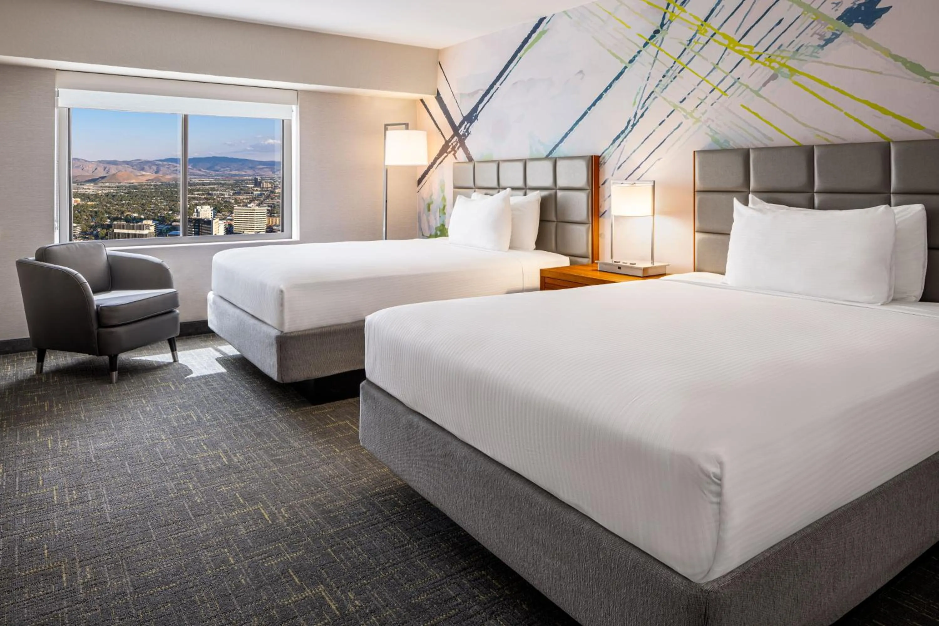 Bed in Circus Circus Reno Hotel Casino at THE ROW