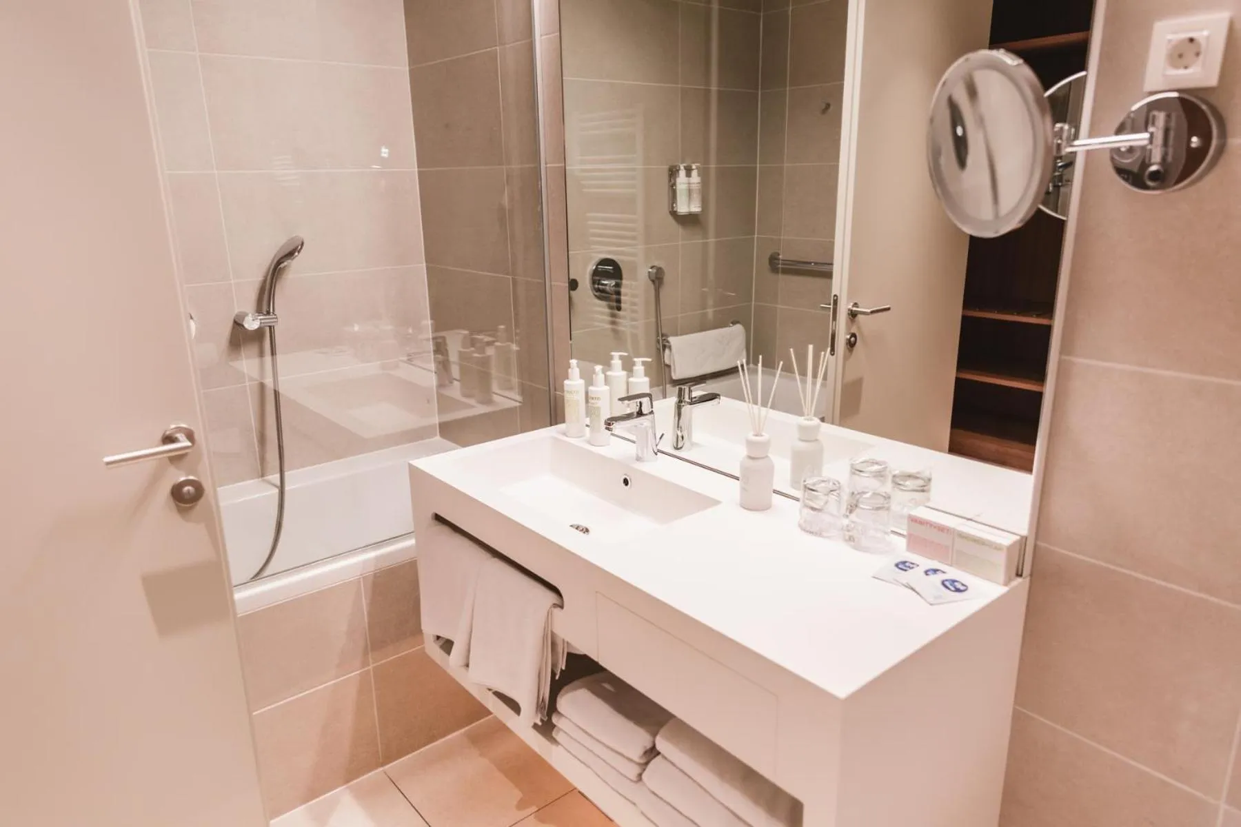 Bathroom in One Suite Hotel