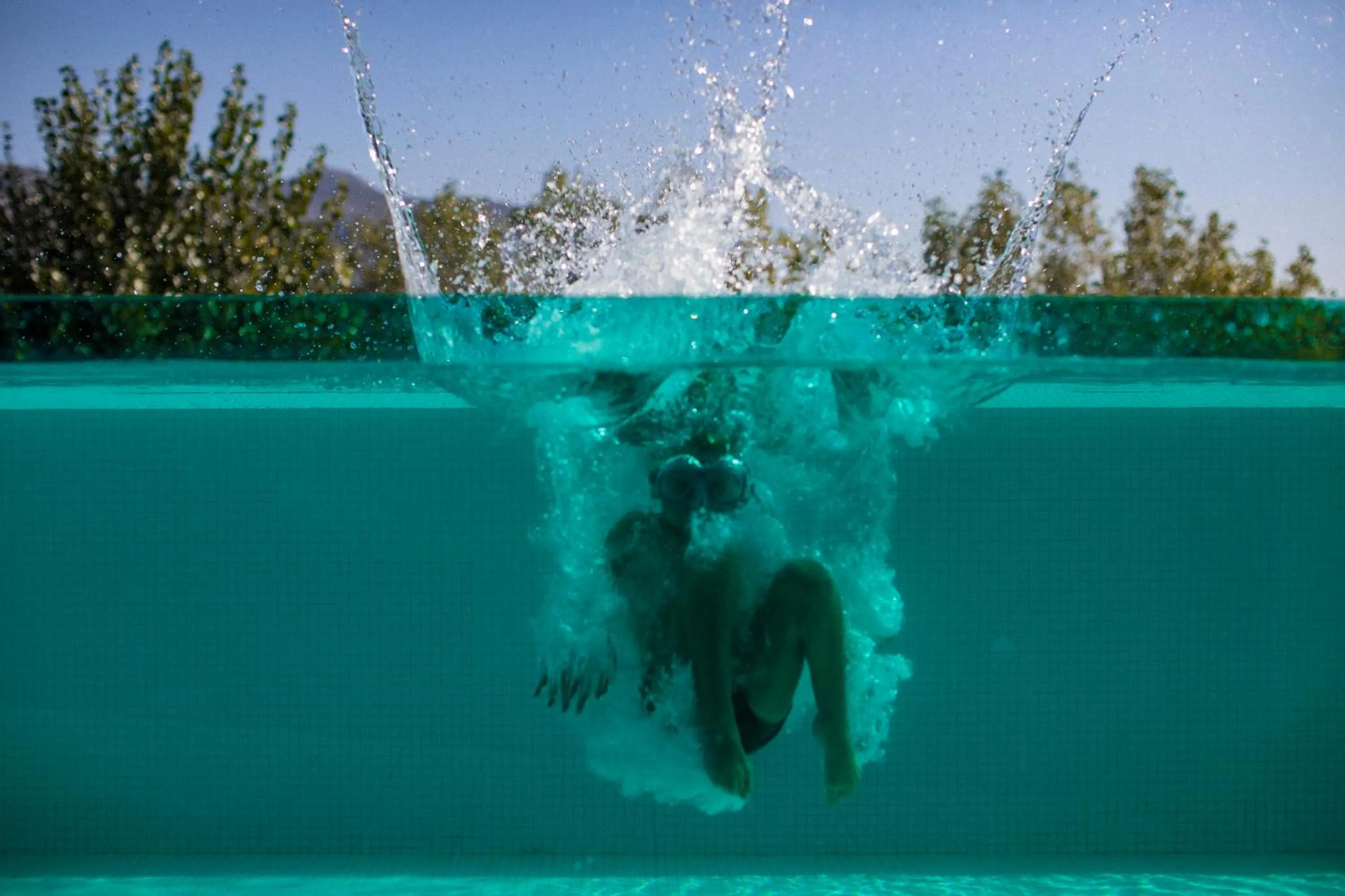 Swimming pool in One Suite Hotel