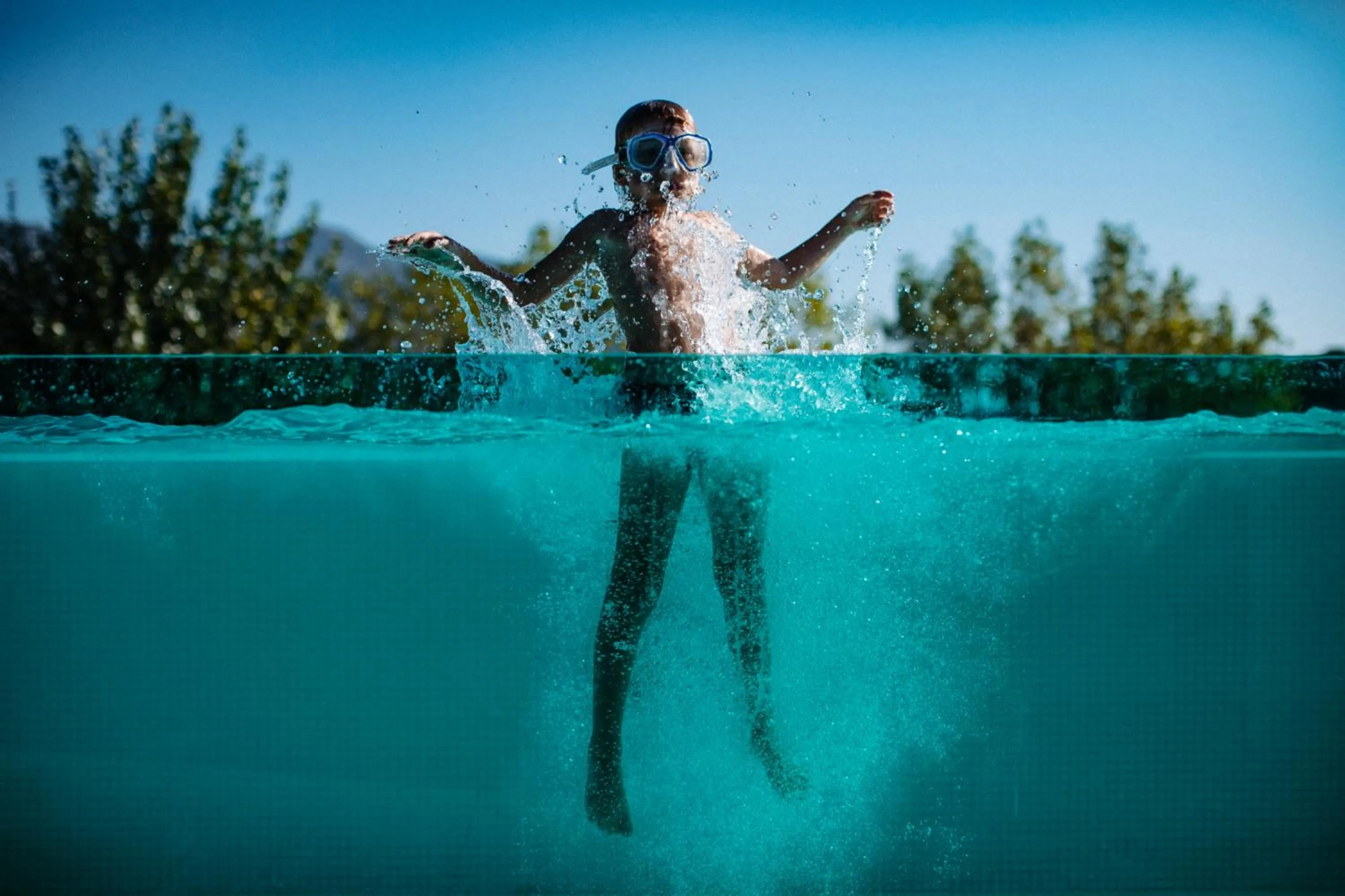 Swimming pool in One Suite Hotel