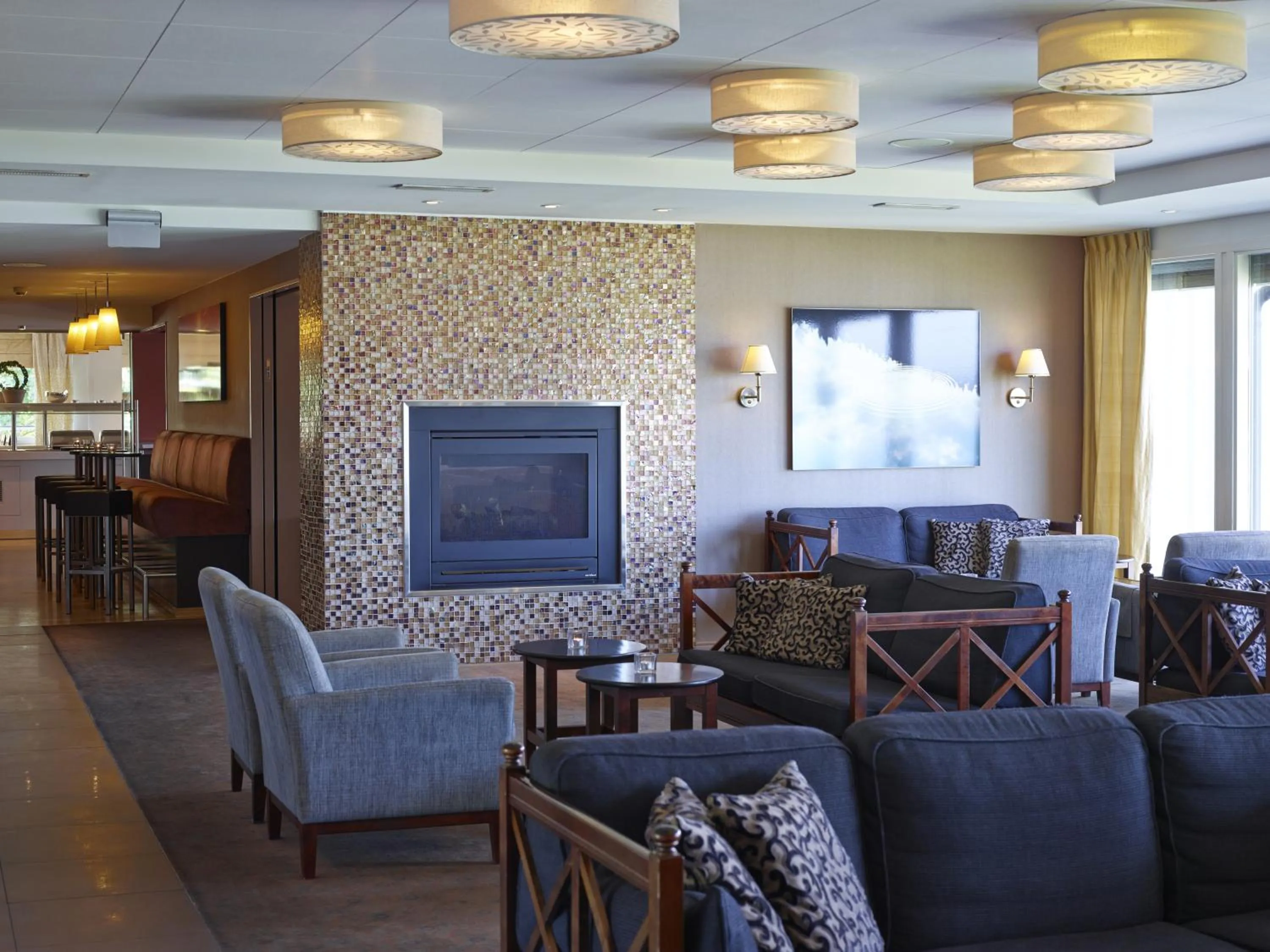 Lounge or bar in Tyrifjord Hotell