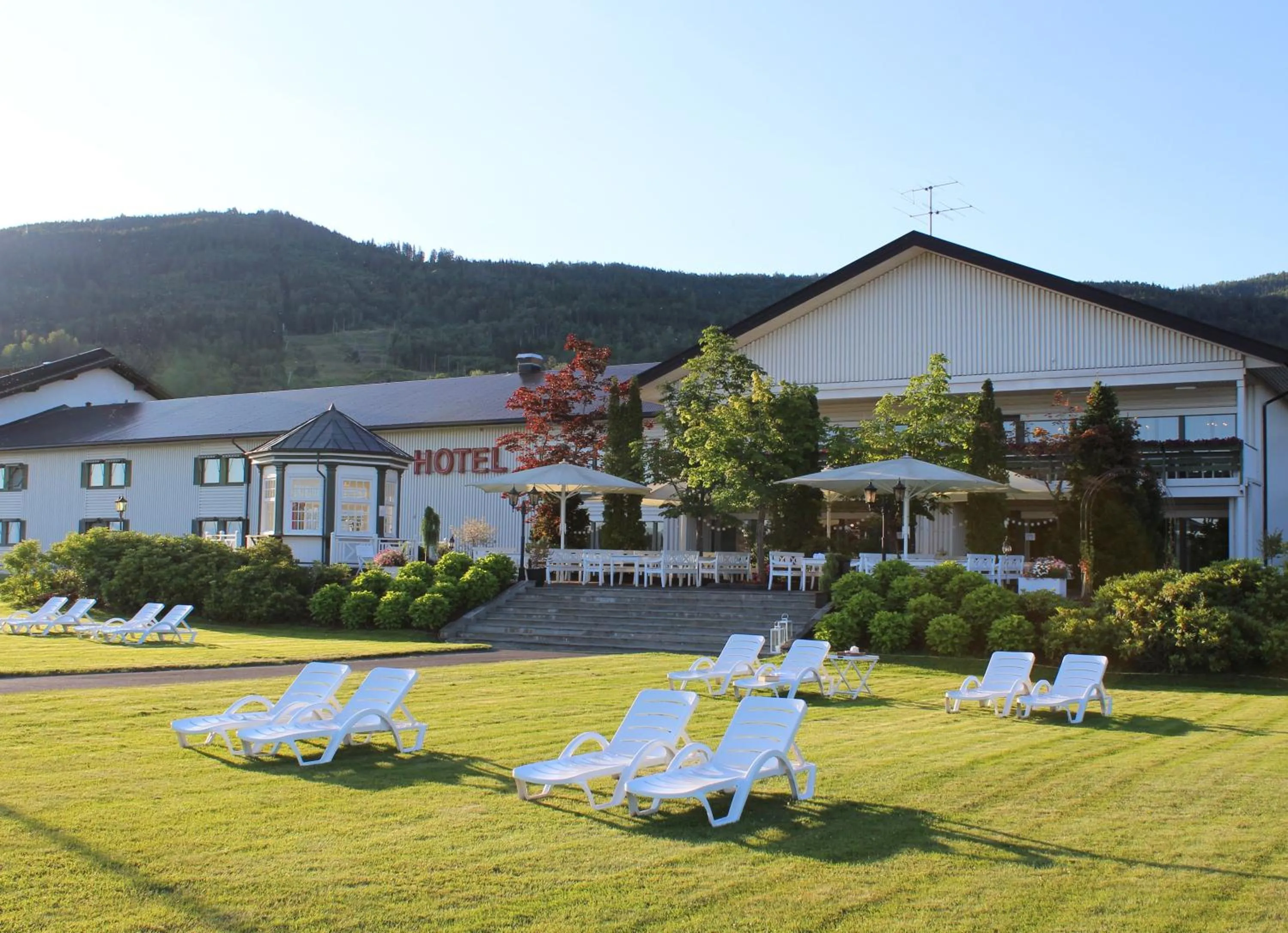 sunbed in Tyrifjord Hotell