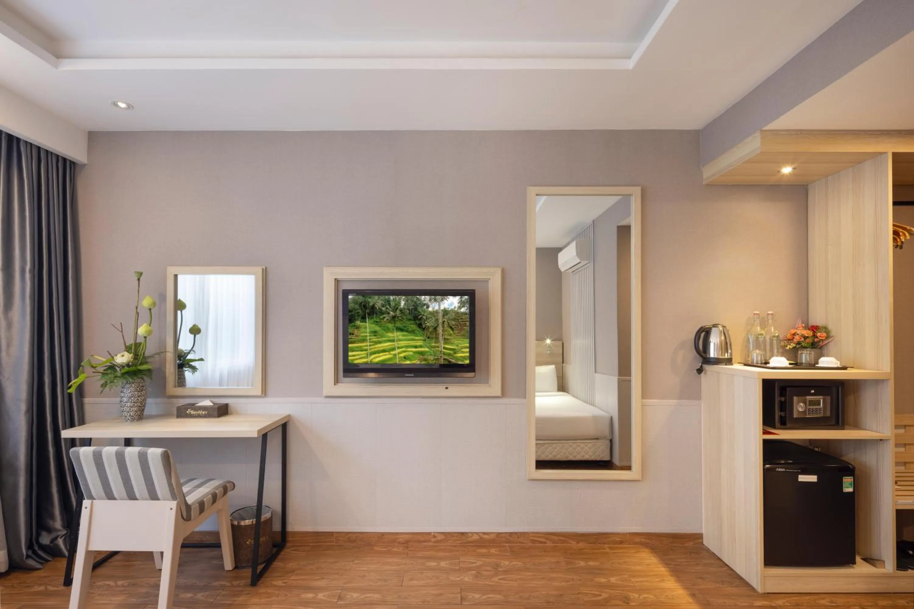 Photo of the whole room in Sen Viet Hotel