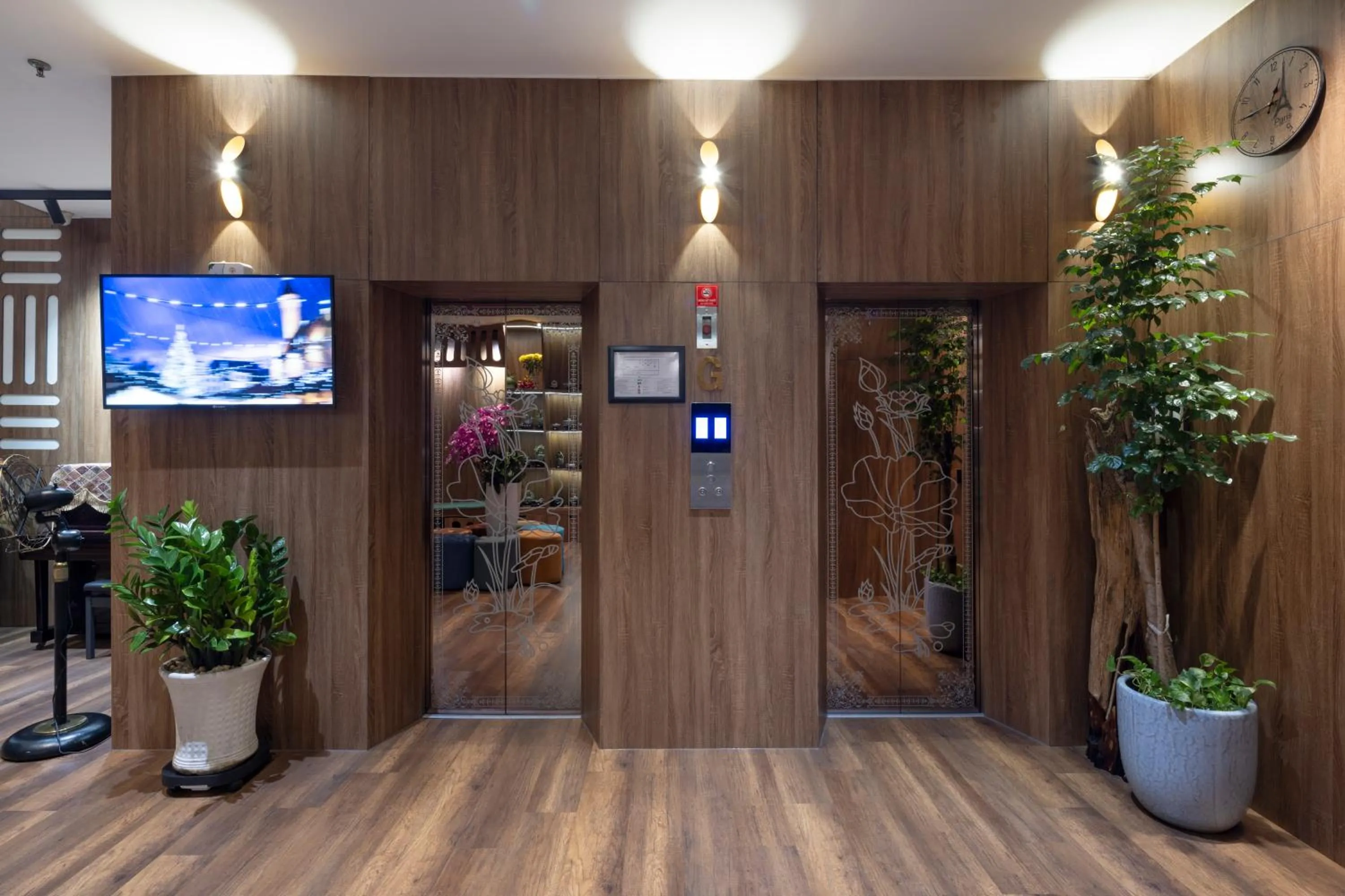 Lobby or reception in Sen Viet Hotel