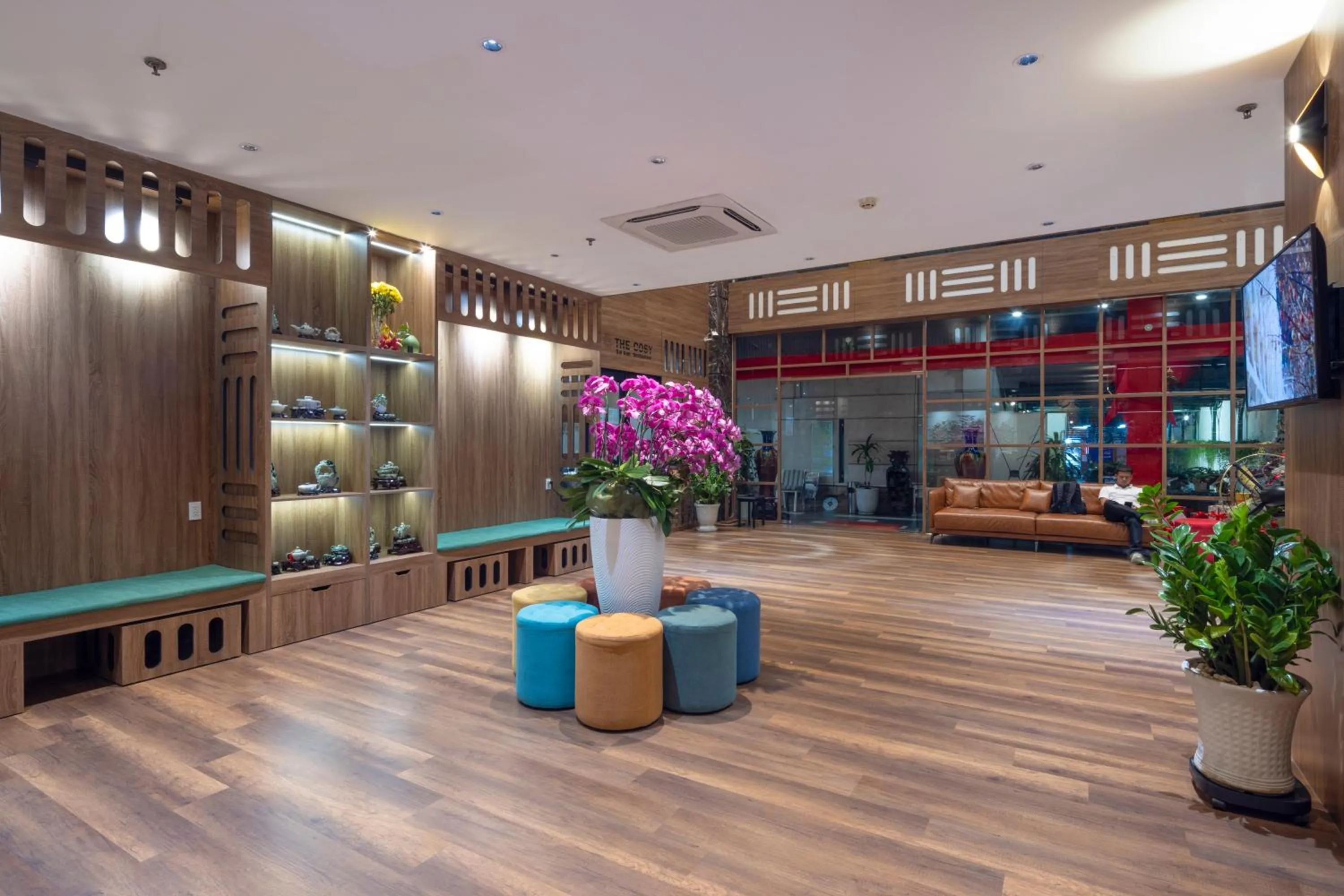 Lobby or reception in Sen Viet Hotel