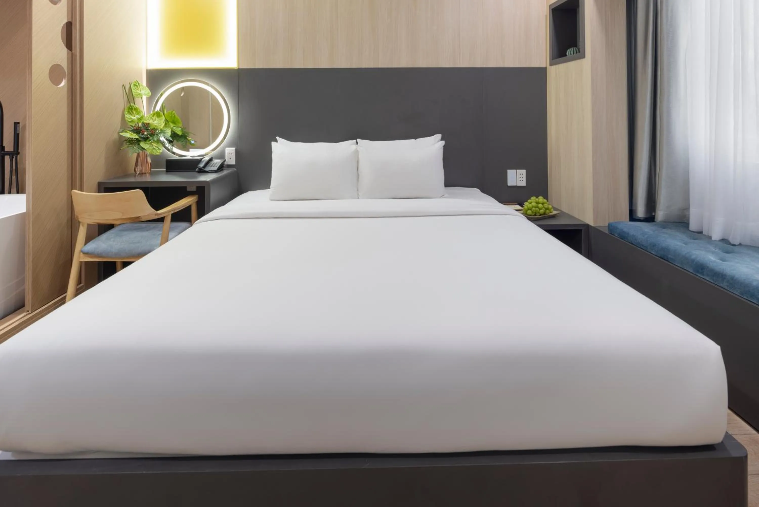 Bed in Sen Viet Hotel