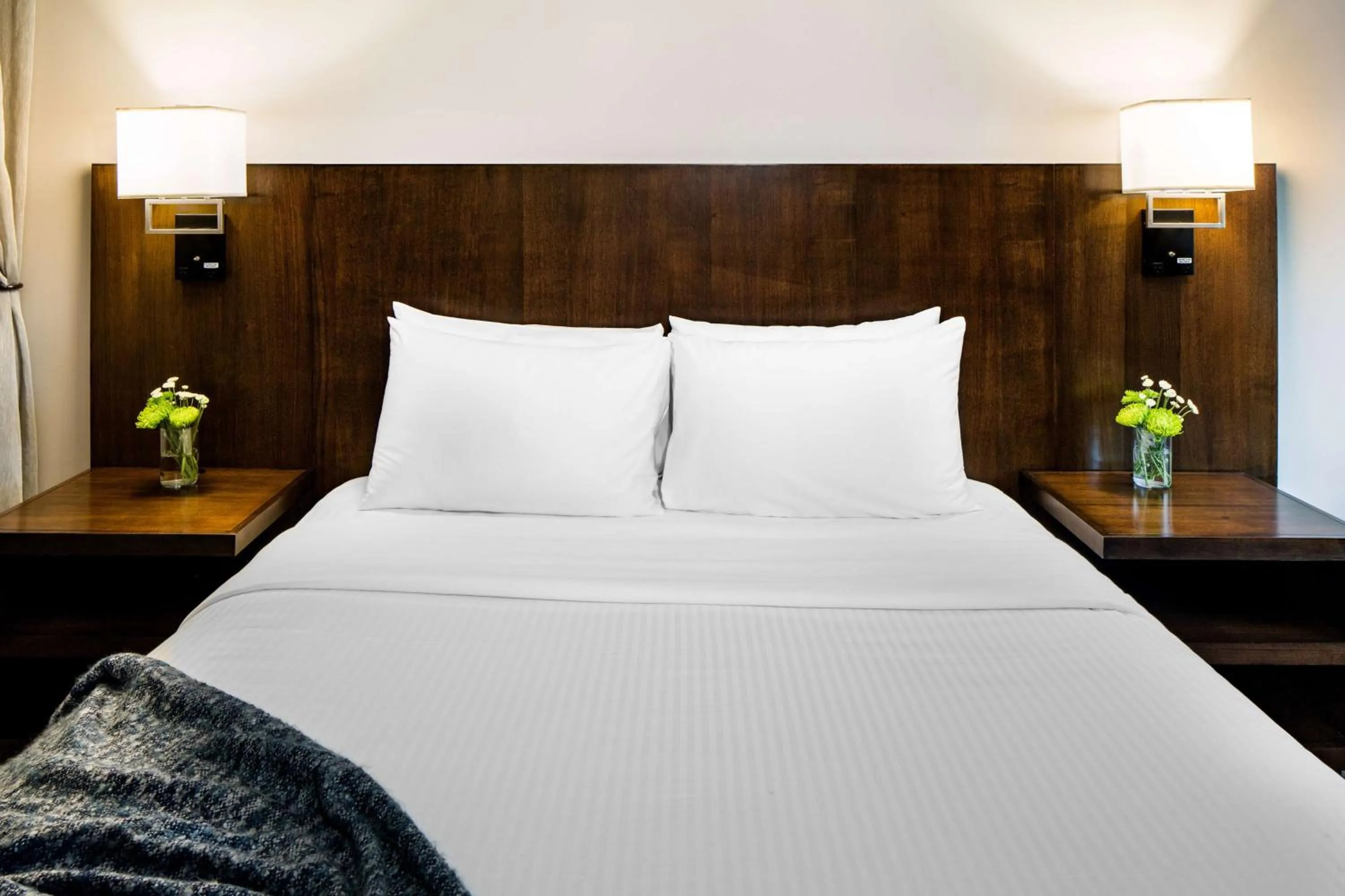 Bed in Watt Hotel Tapestry Collection by Hilton