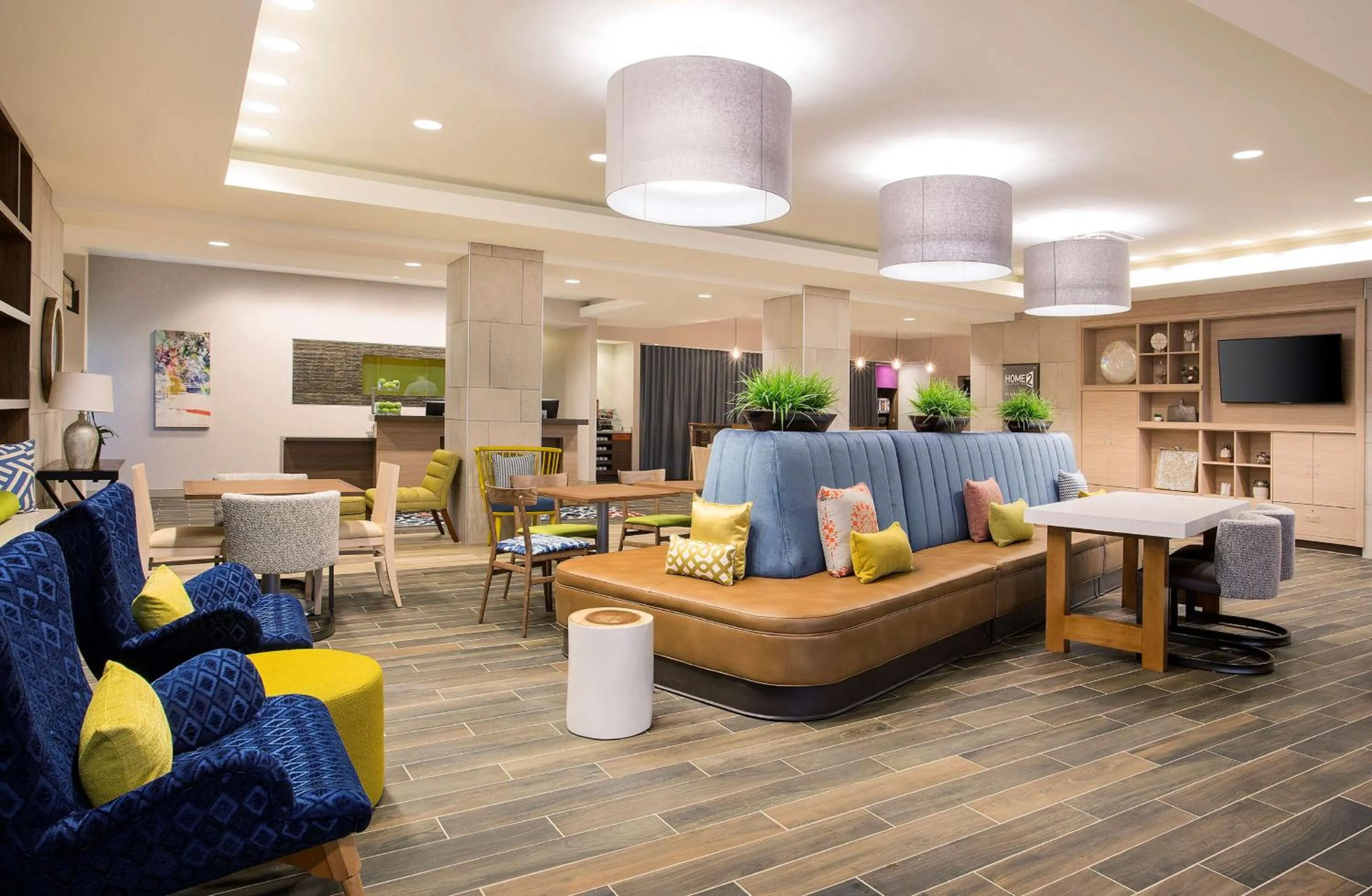 Lobby or reception in Home2 Suites By Hilton Oxford